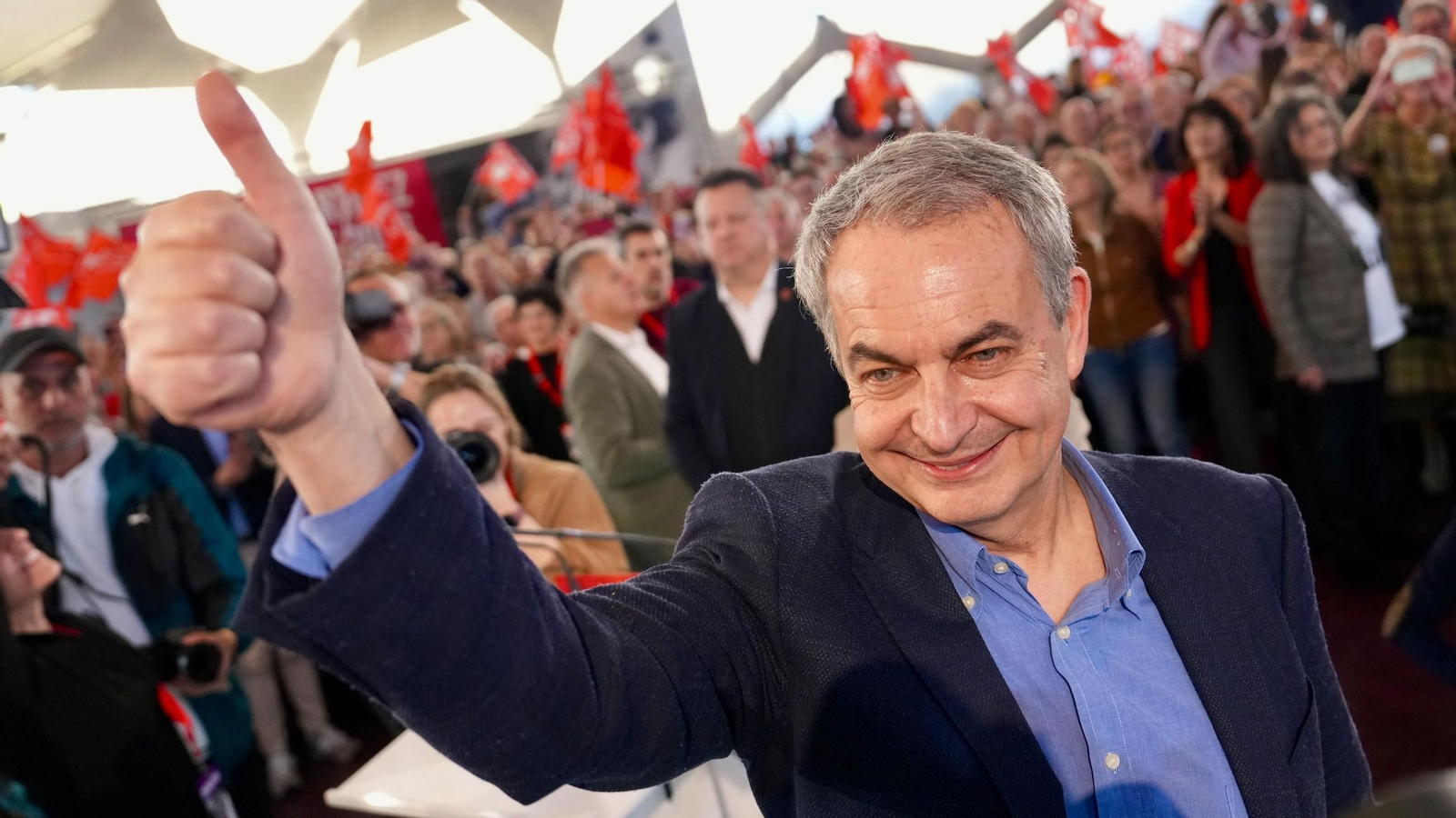 El expresidente del Gobierno José Luis Rodríguez Zapatero