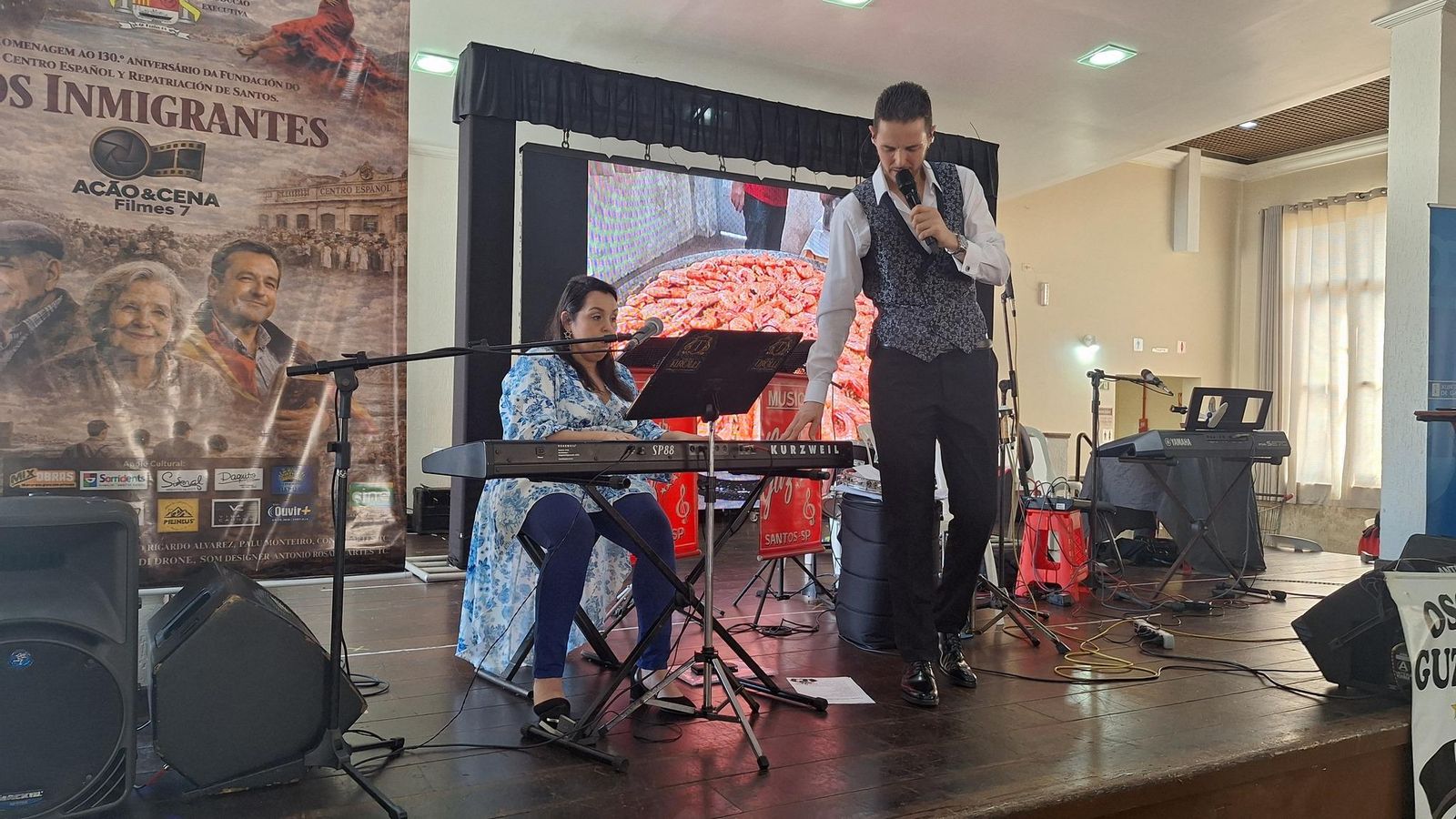 Actuación del artista gallego