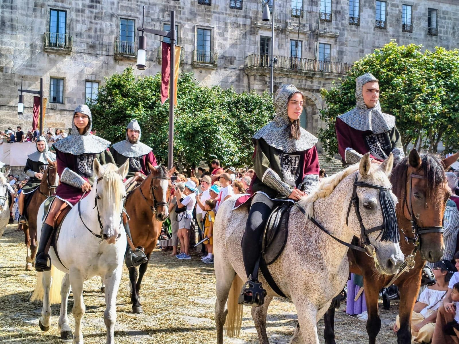 Galería | Pontevedra vuelve al medievo con su Feira Franca