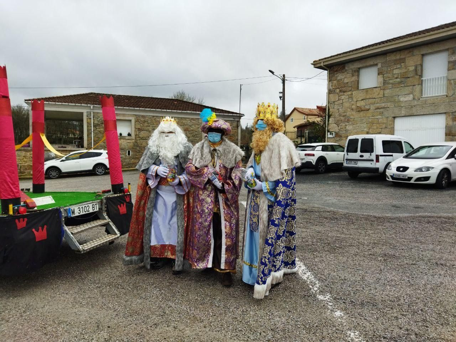 Los Reyes Magos en Verea