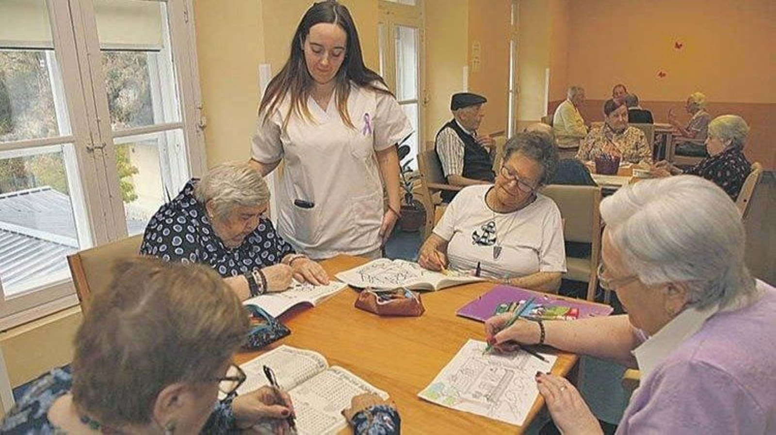 Los residentes desarrollan las actividades en función de sus intereses y habilidades.