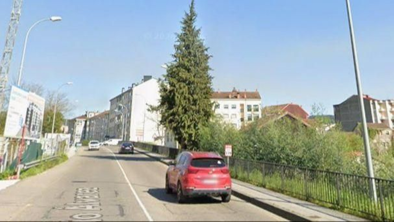 Punto kilométrico en el que ocurrió el accidente en Ourense.