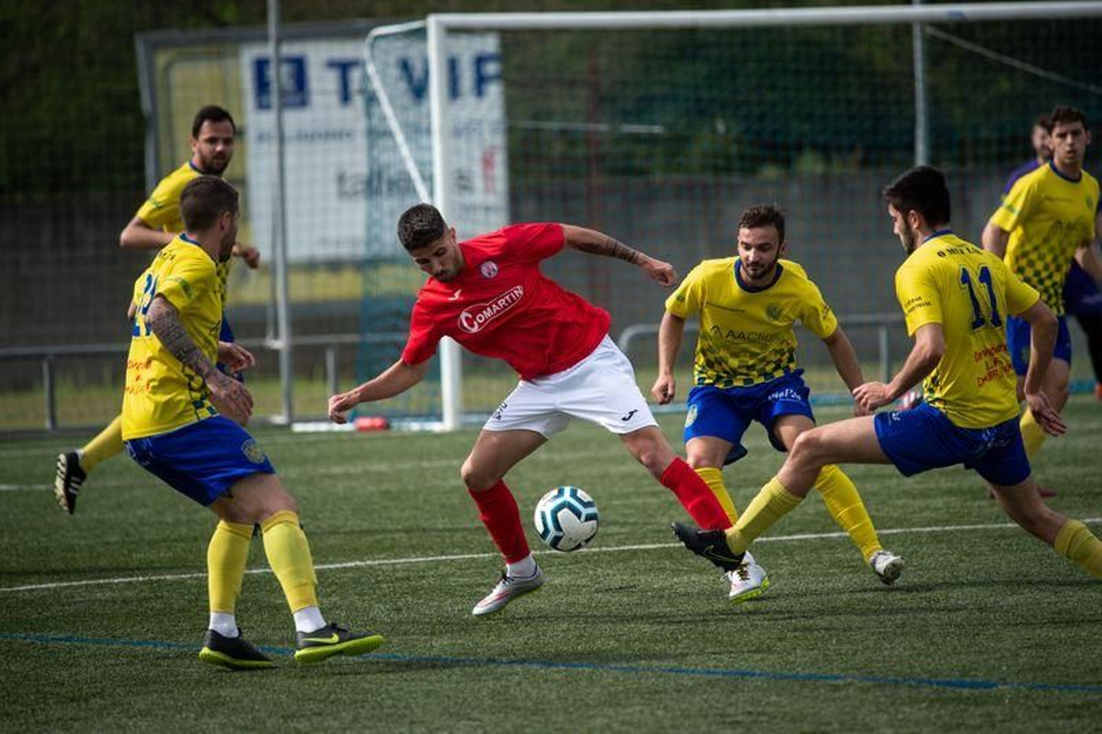 Manu Bardelás, con el Verín (ÓSCAR PINAL