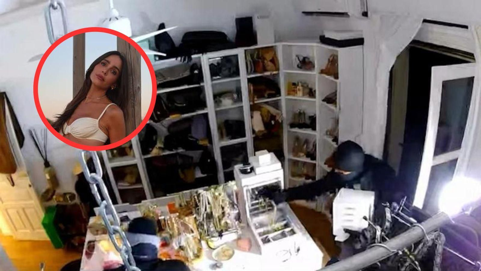 Uno de los ladrones en la casa de la influencer