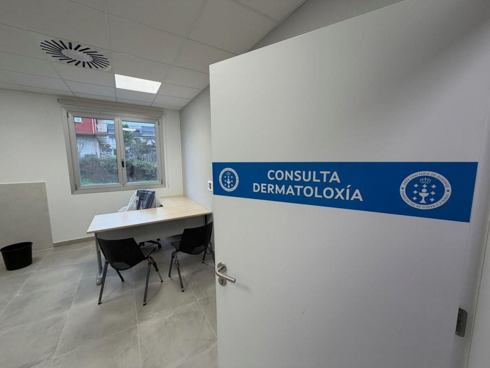 Nueva consulta de dermatología.
