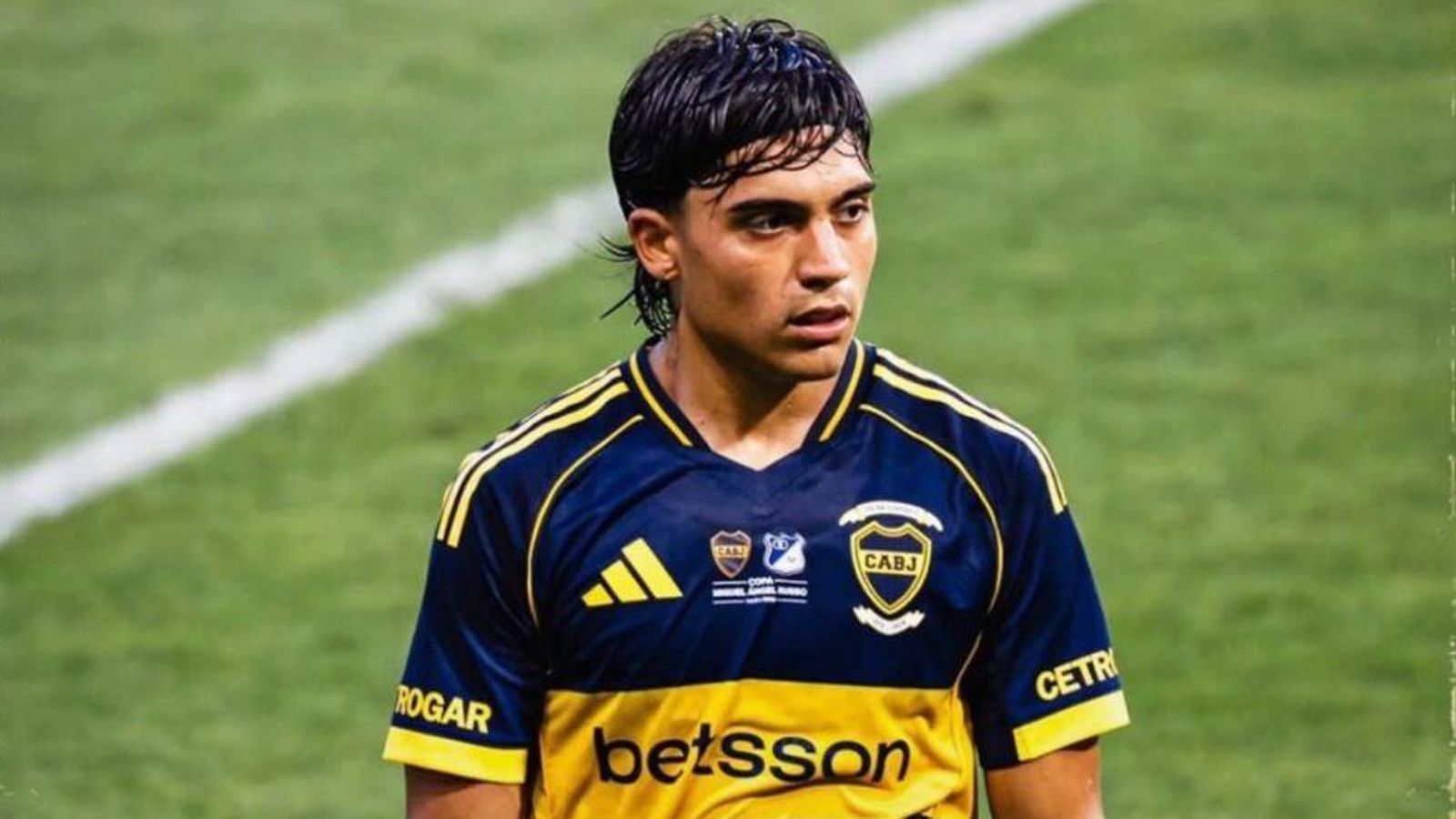 Exequiel Zeballos con Boca.