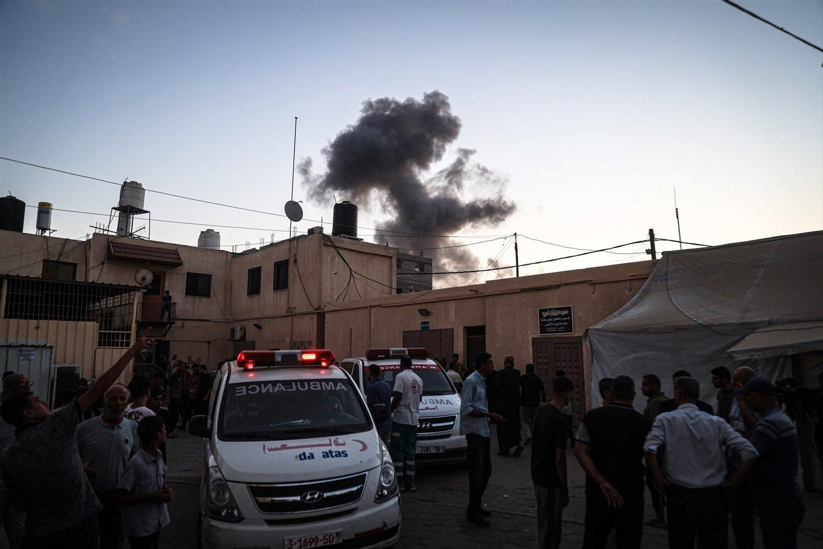 Ataque de Israel a Gaza. // Europa Press