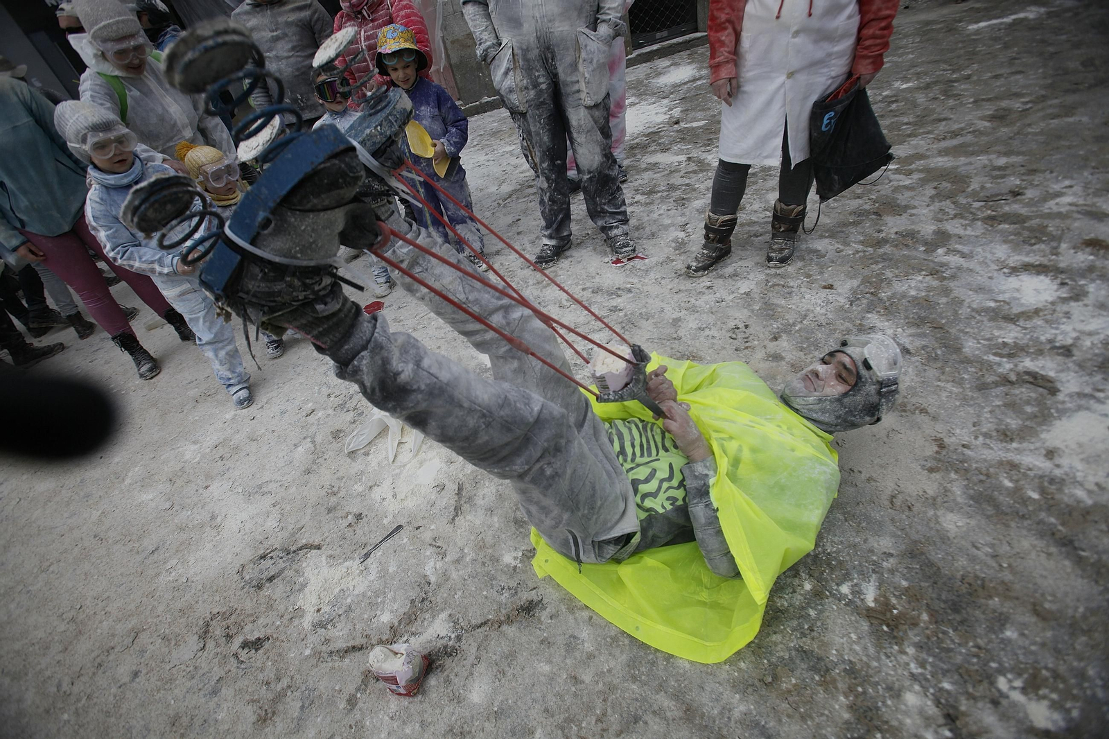 Galería | Los entroideiros conquistan Xinzo en el Domingo de Fareleiro