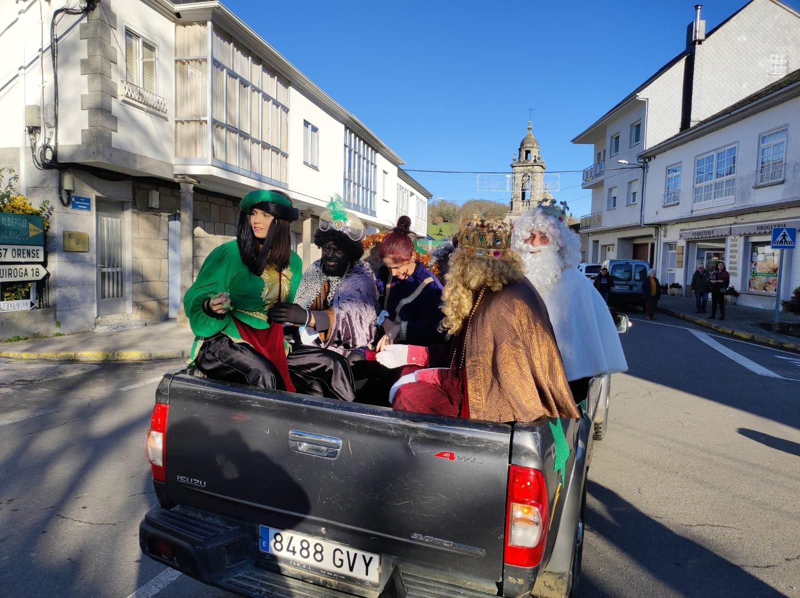 Reyes Magos en San Xoán de Río