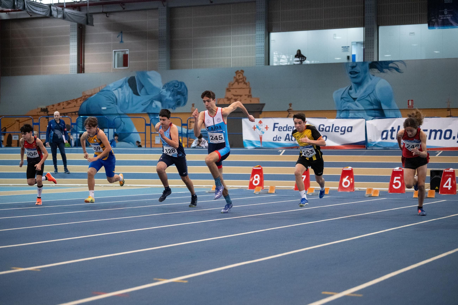 Galería | Los atletas gallegos sub-16 brillan durante el Campeonato Gallego de la categoría