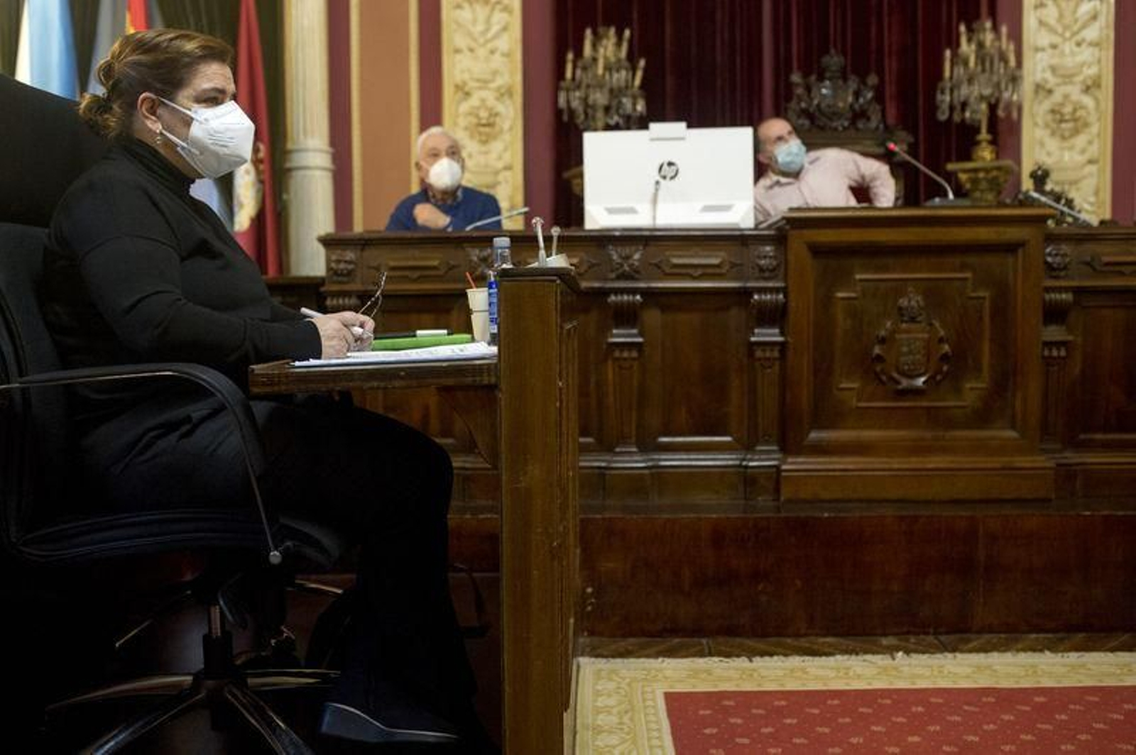 Flora Moure, la representante elegida por el PP para formar parte de la junta de gobierno (JOSÉ PAZ).