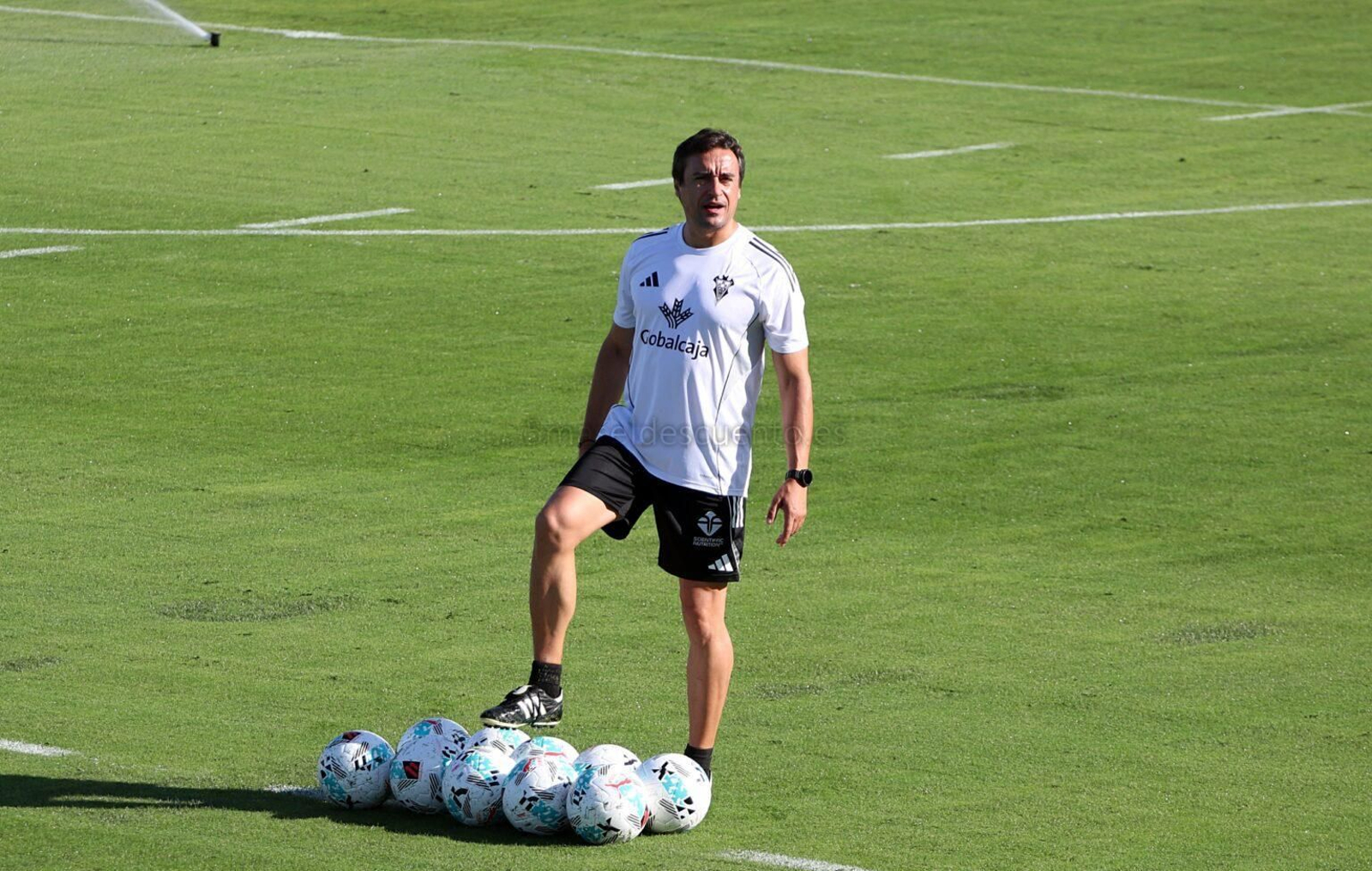 El ex céltico Fran Noguerol es analista en el Albacete.