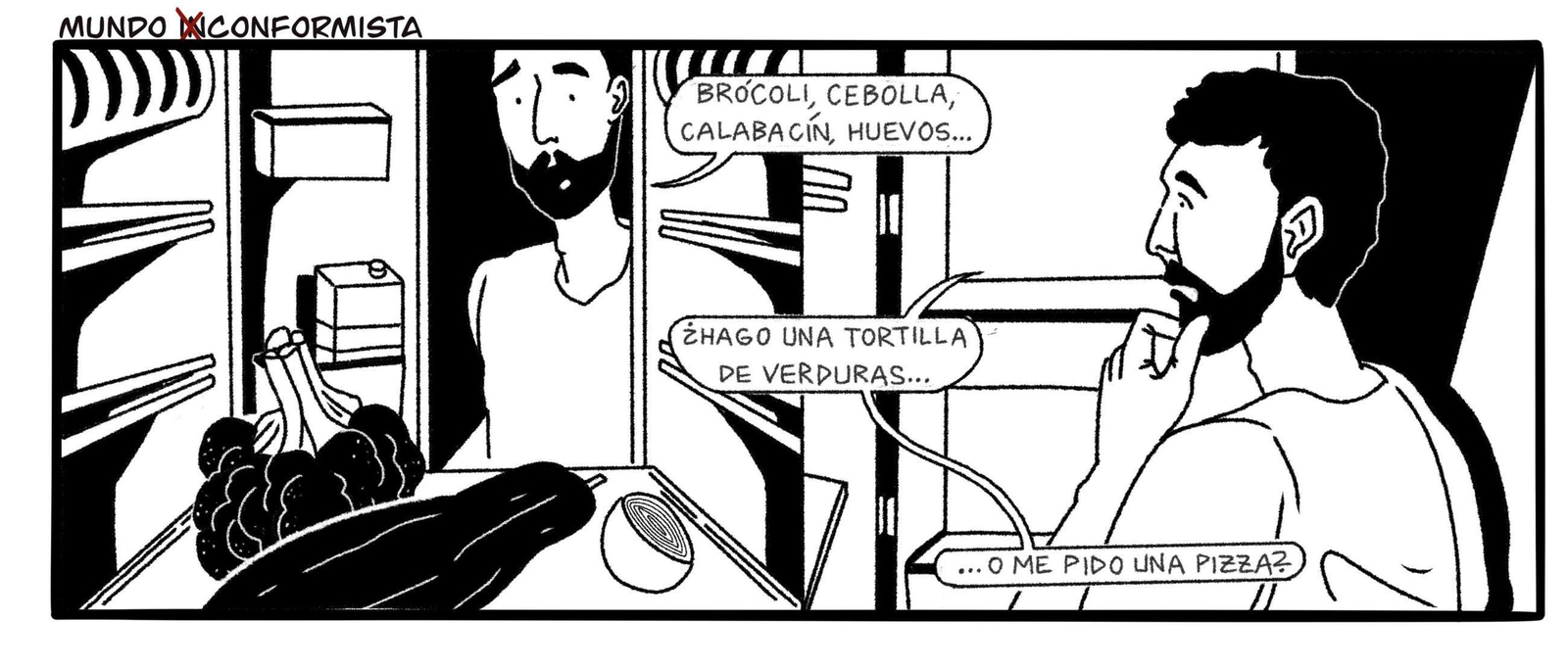 Tiras gráficas en enero de 2026: Mundo (in)conformista, por @txarka.ilustración