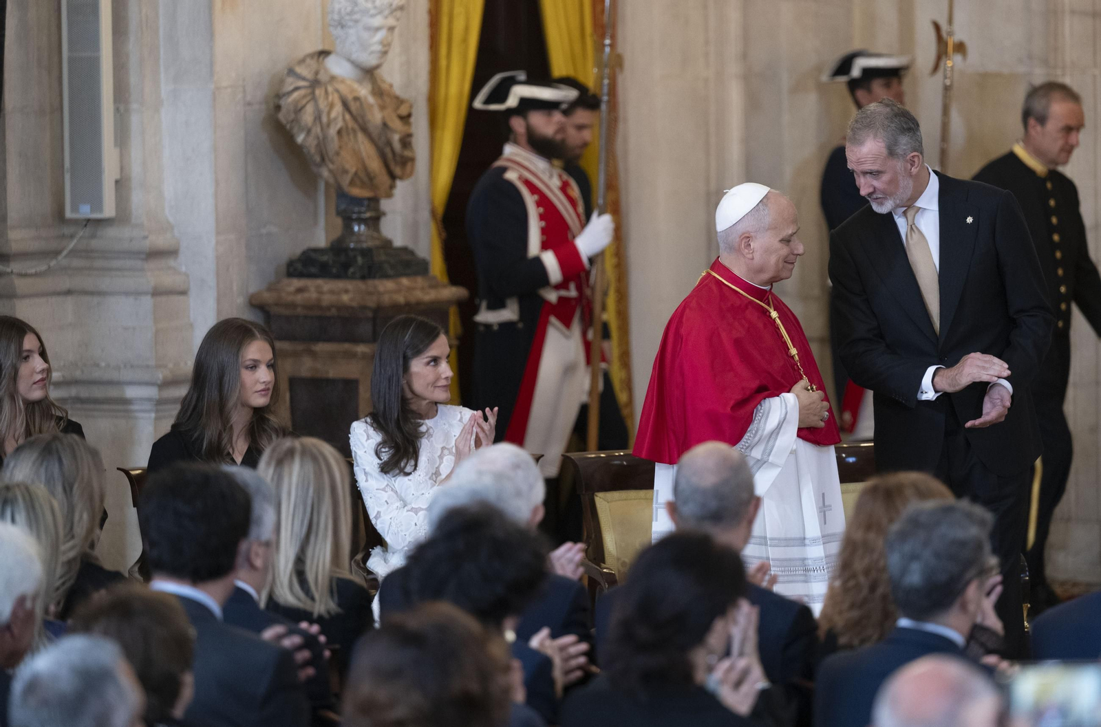 Galería | La primera jornada de la visita del papa León XIV a Madrid