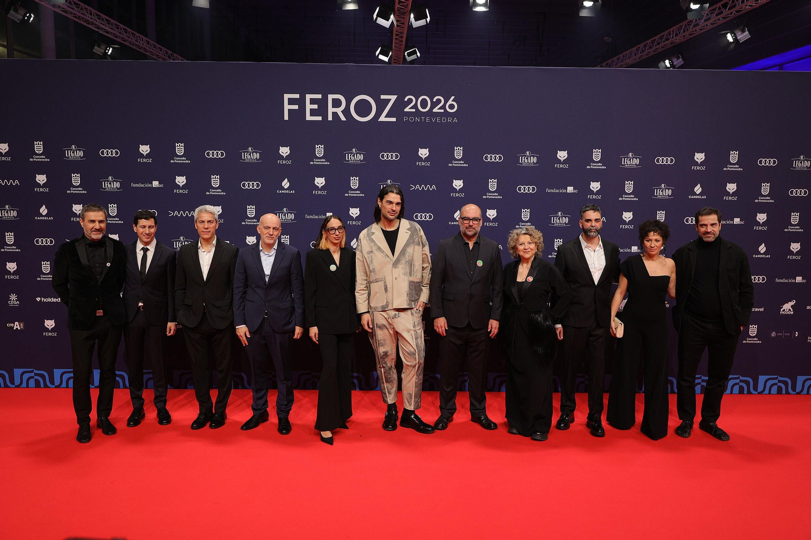 Galería | La alfombra roja de los Premios Feroz 2026 en Pontevedra