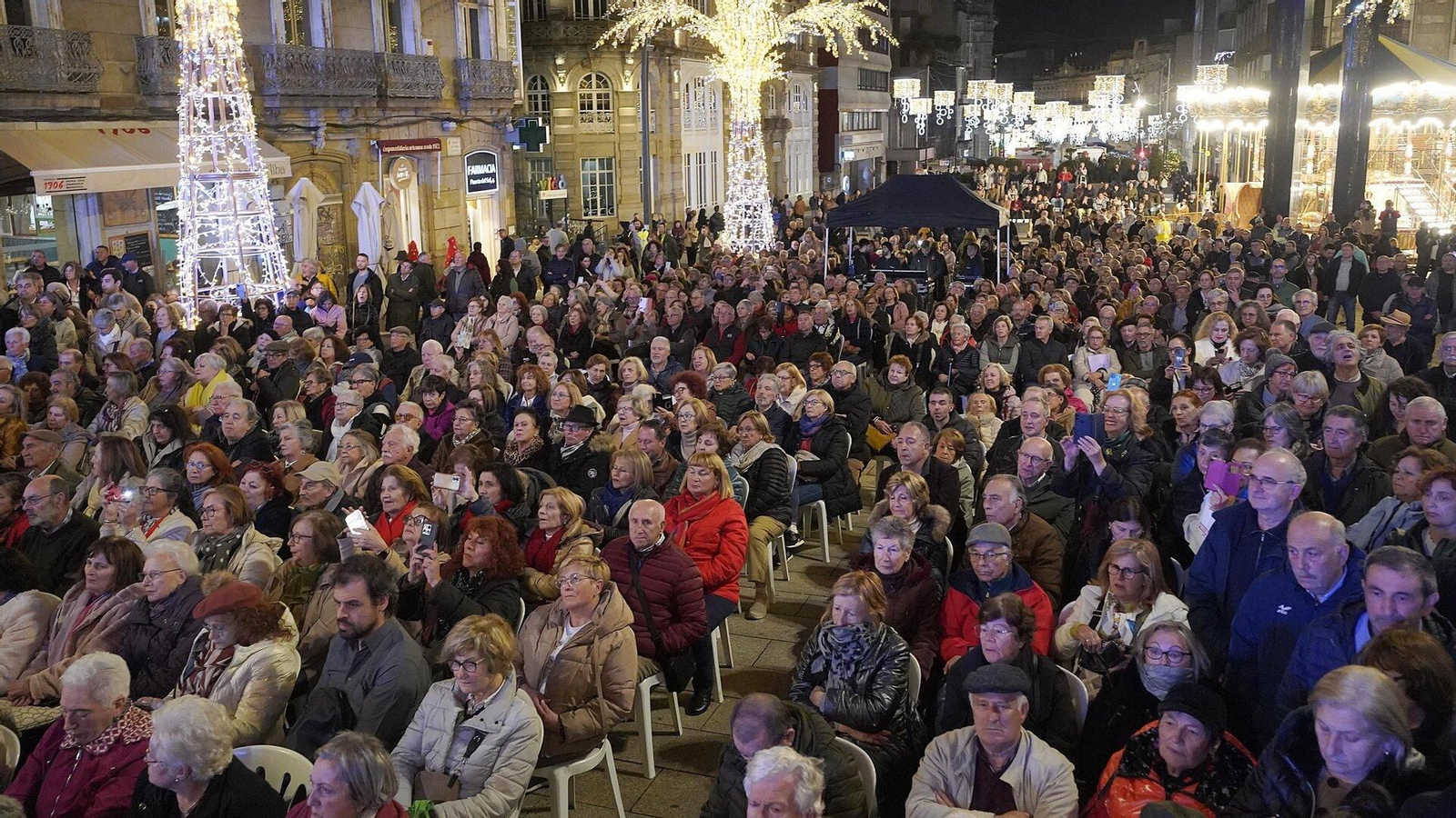 Público en el concierto protesta de Acopovi.