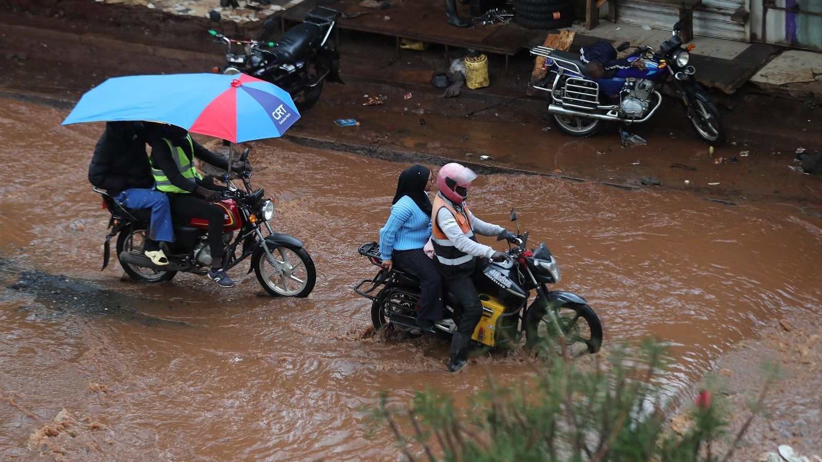 Inundaciones en Nairobi