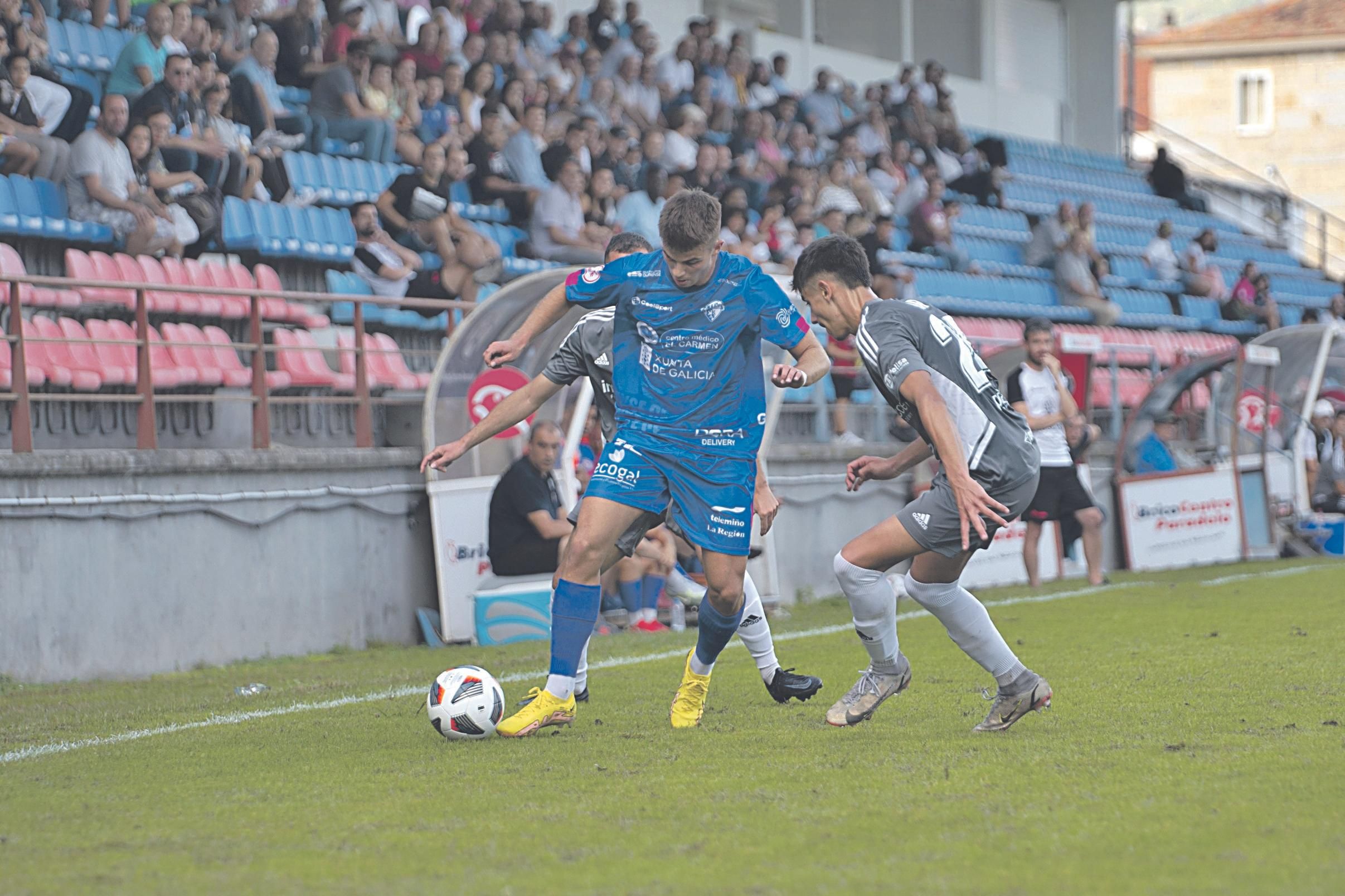 Iván Guerrero, del Ourense CF. (M. PINAL)