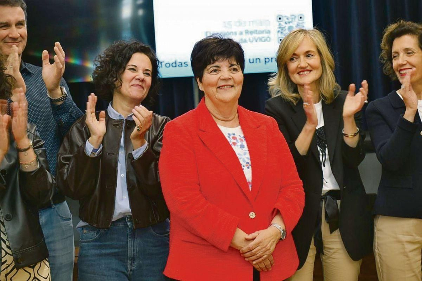 Carmen García Mateo, rectora de la Universidad de Vigo.