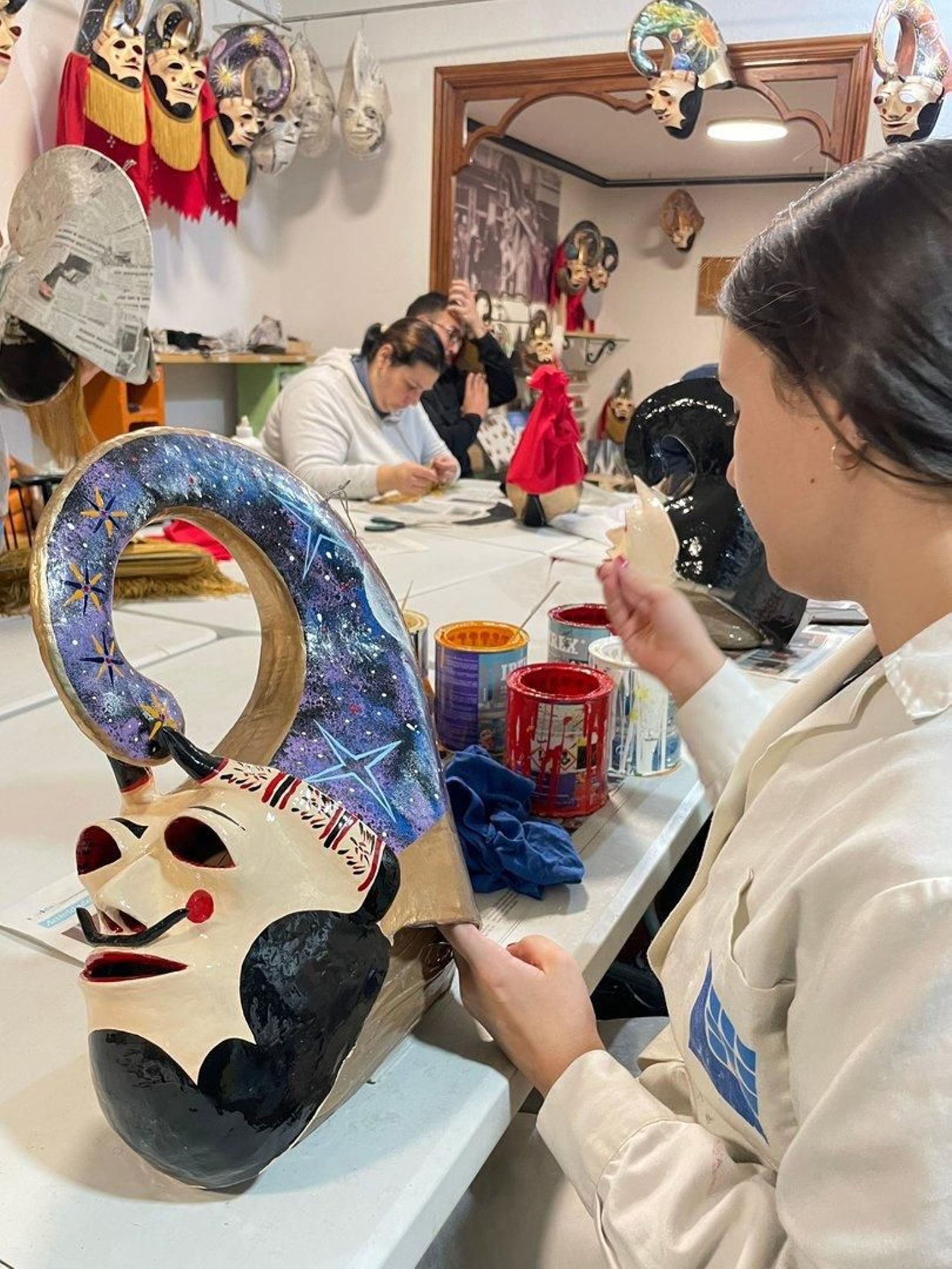 Taller de creación de las Pantallas de Xinzo