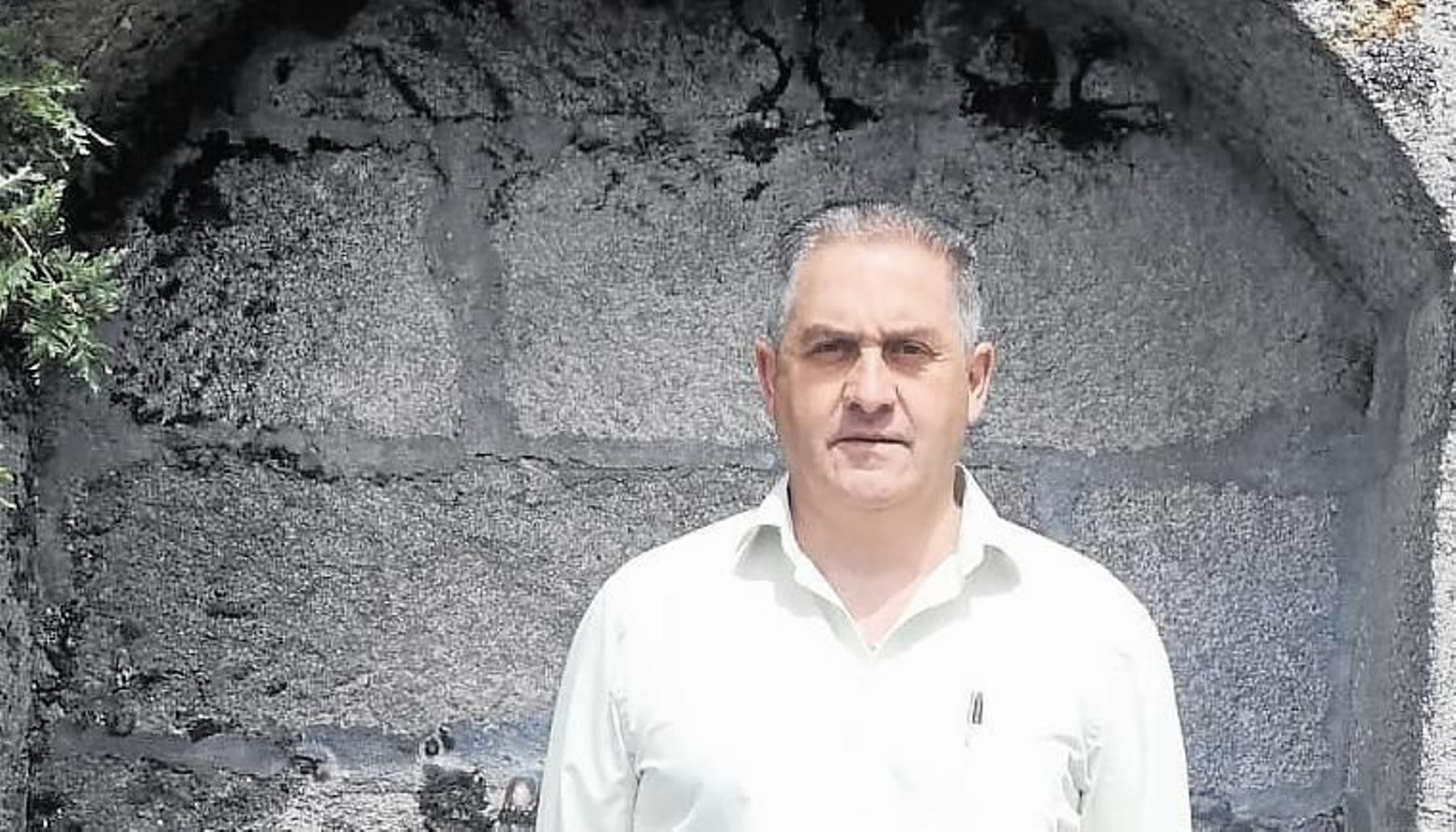 Amable Fernández, del PSOE, que se perfila como nuevo alcalde de Manzaneda.