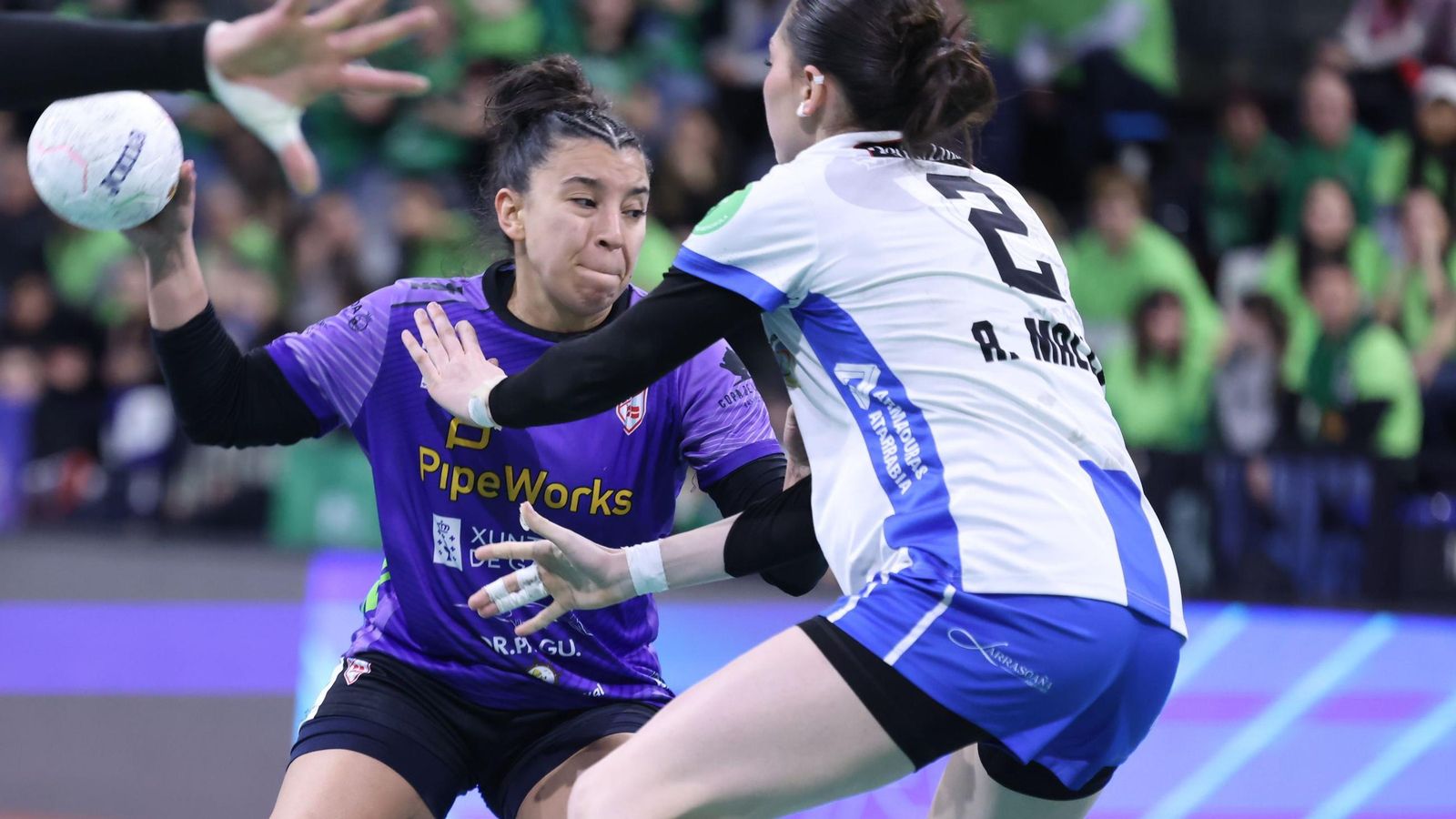 La viguesa Adriana Mallo frena a una Pauli Fernández muy desafortunada, con hasta 7 pérdidas