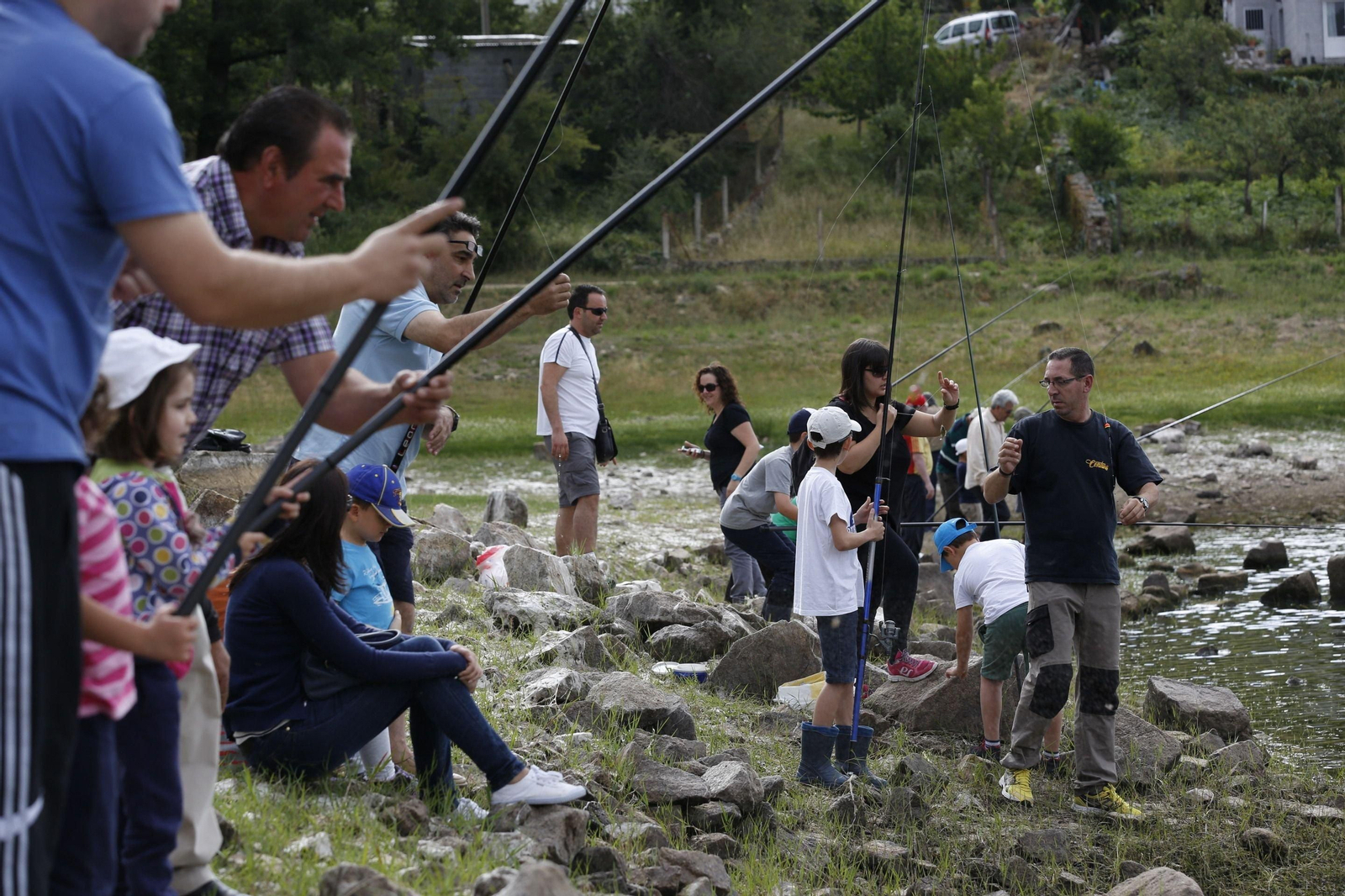 Pesca Ourense +D en Cachamuiña.