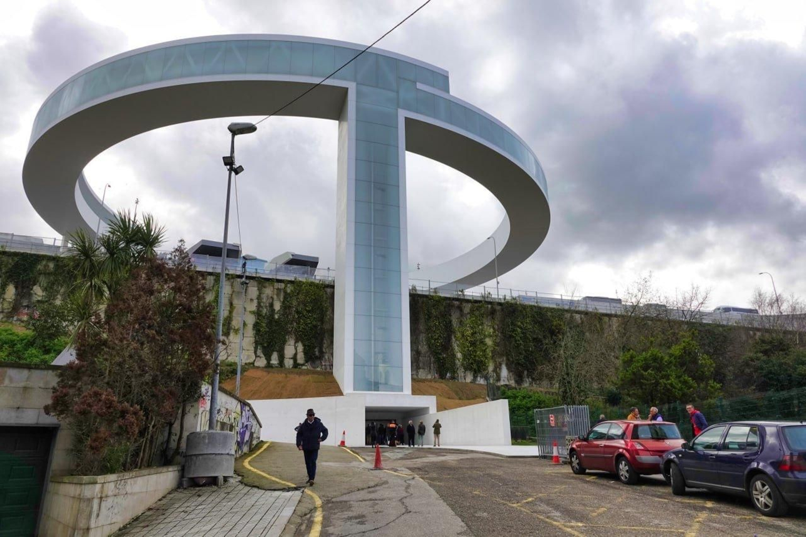 El ascensor Halo. // Vicente Alonso