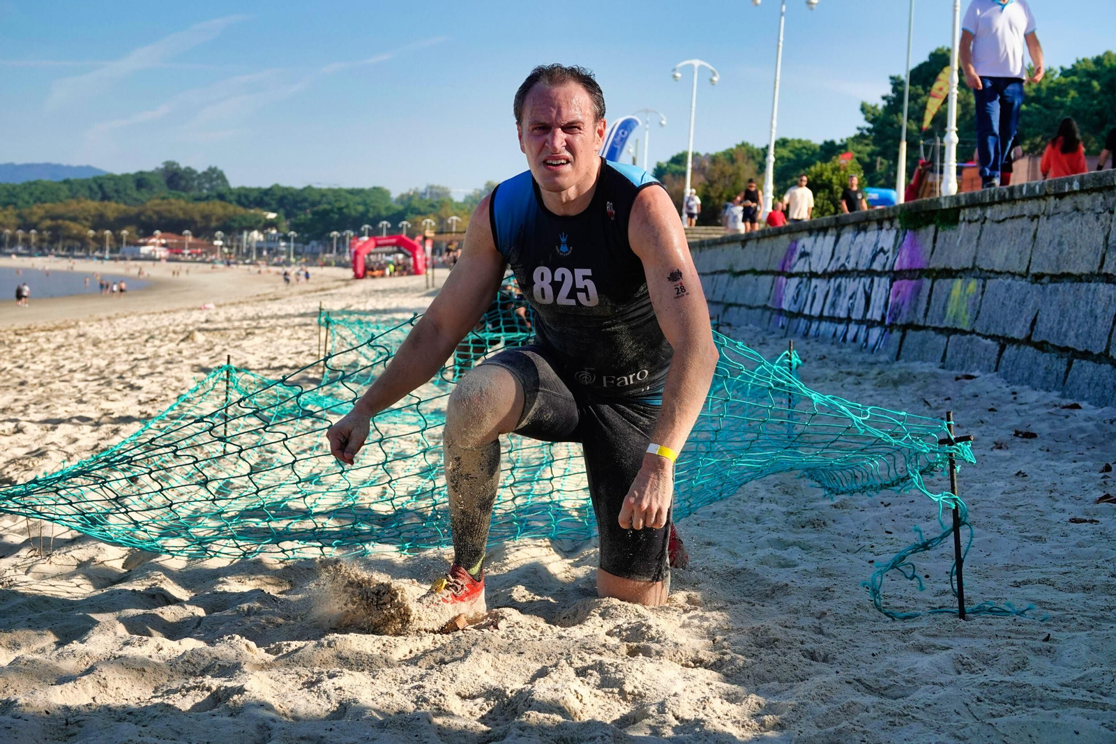 Participantes en el desafío Boot Camp en Samil.