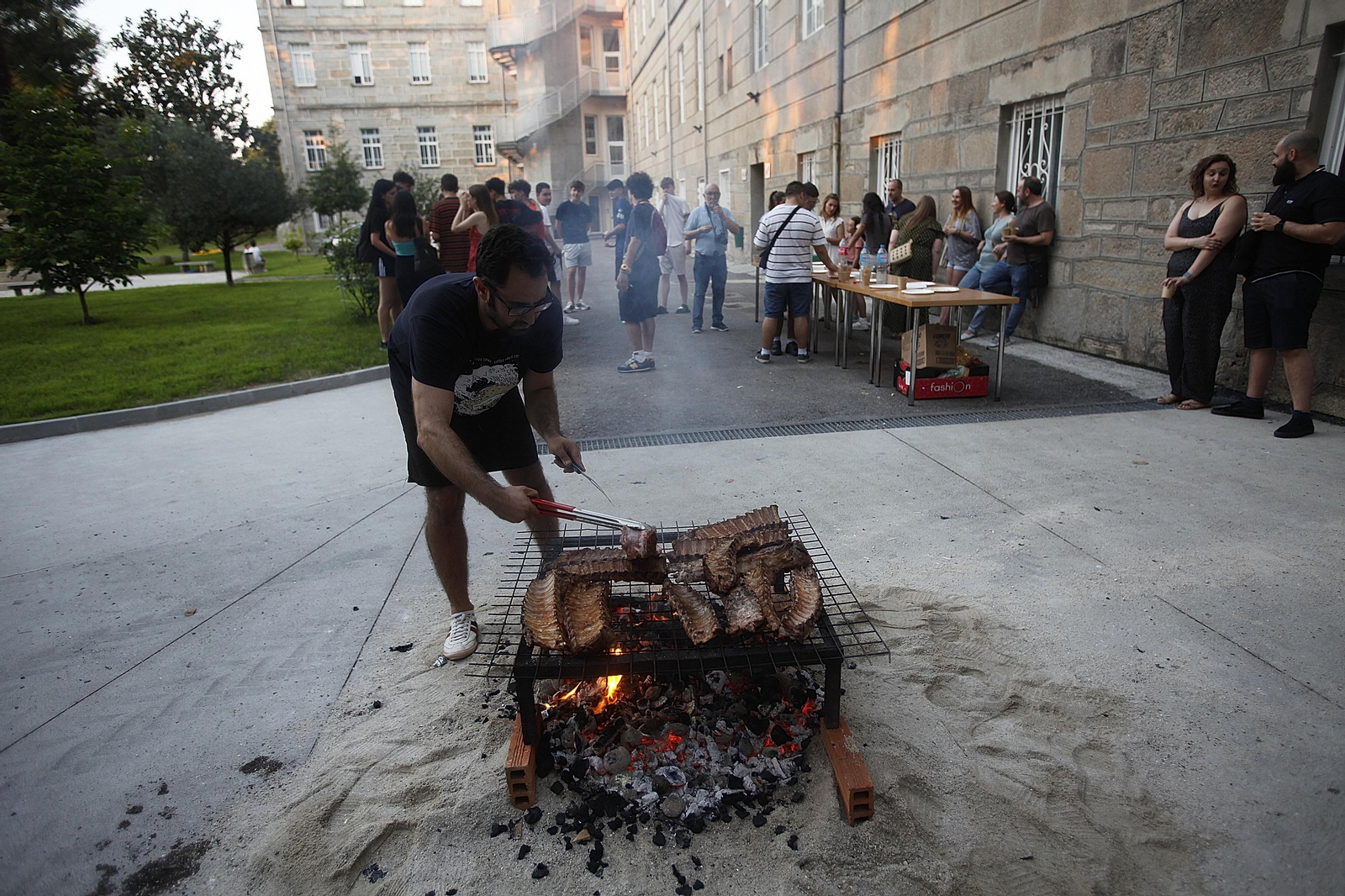Celebración del San Xoán de Amencer, en Salesianos.