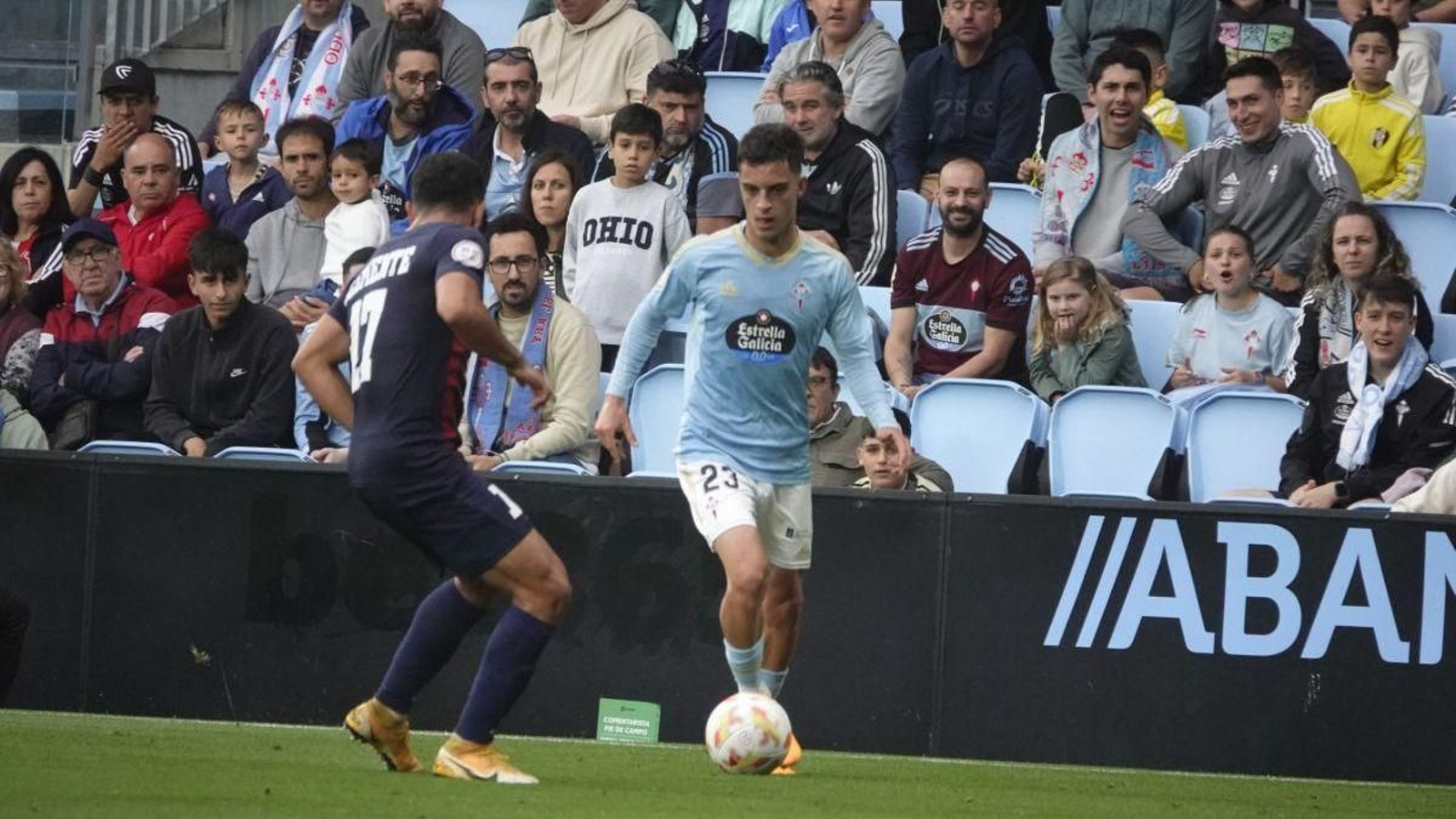 Hugo Álvarez disputó los play-off de 2024 y 2023 -sobre estas líneas- antes de instalarse en el Celta.