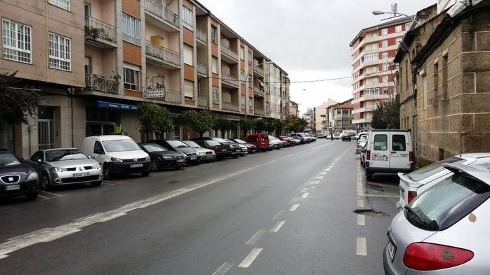 En la carretera de Laza -en la imagen-, estaba previsto que se instalase uno de los dos equipos.