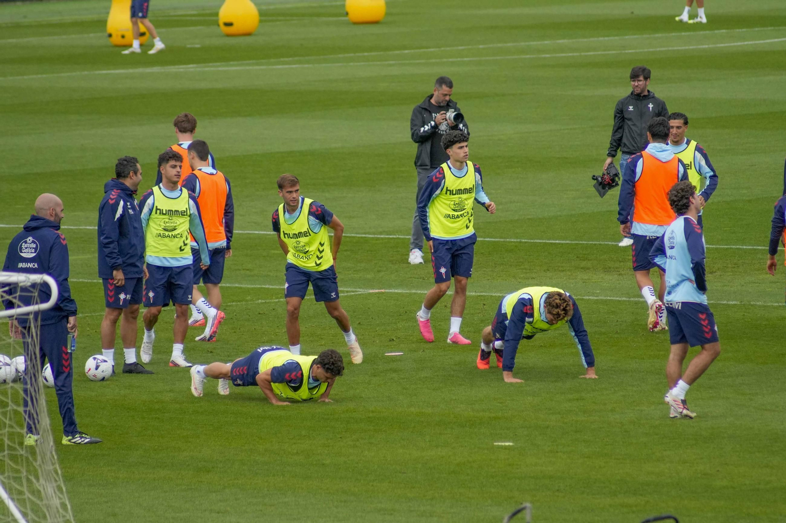 Galería | El Celta prepara su duelo ante Osasuna con Driouech ya incorporado
