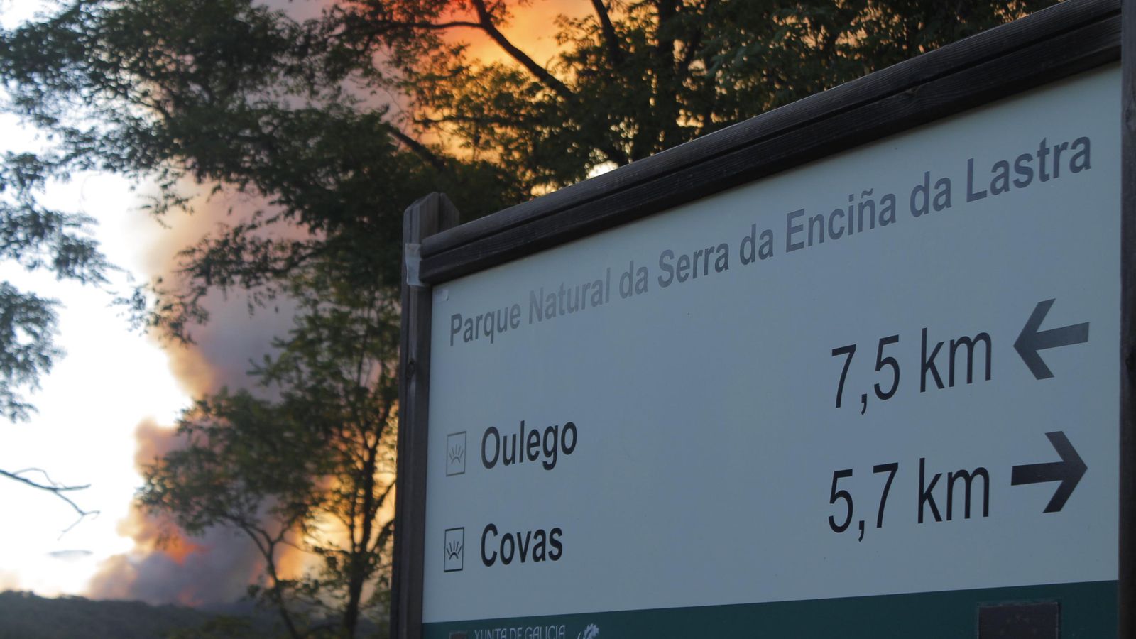 Preocupa la proximidad del parque natural de Serra da Enciña da Lastra. // (Isaac Cruz)