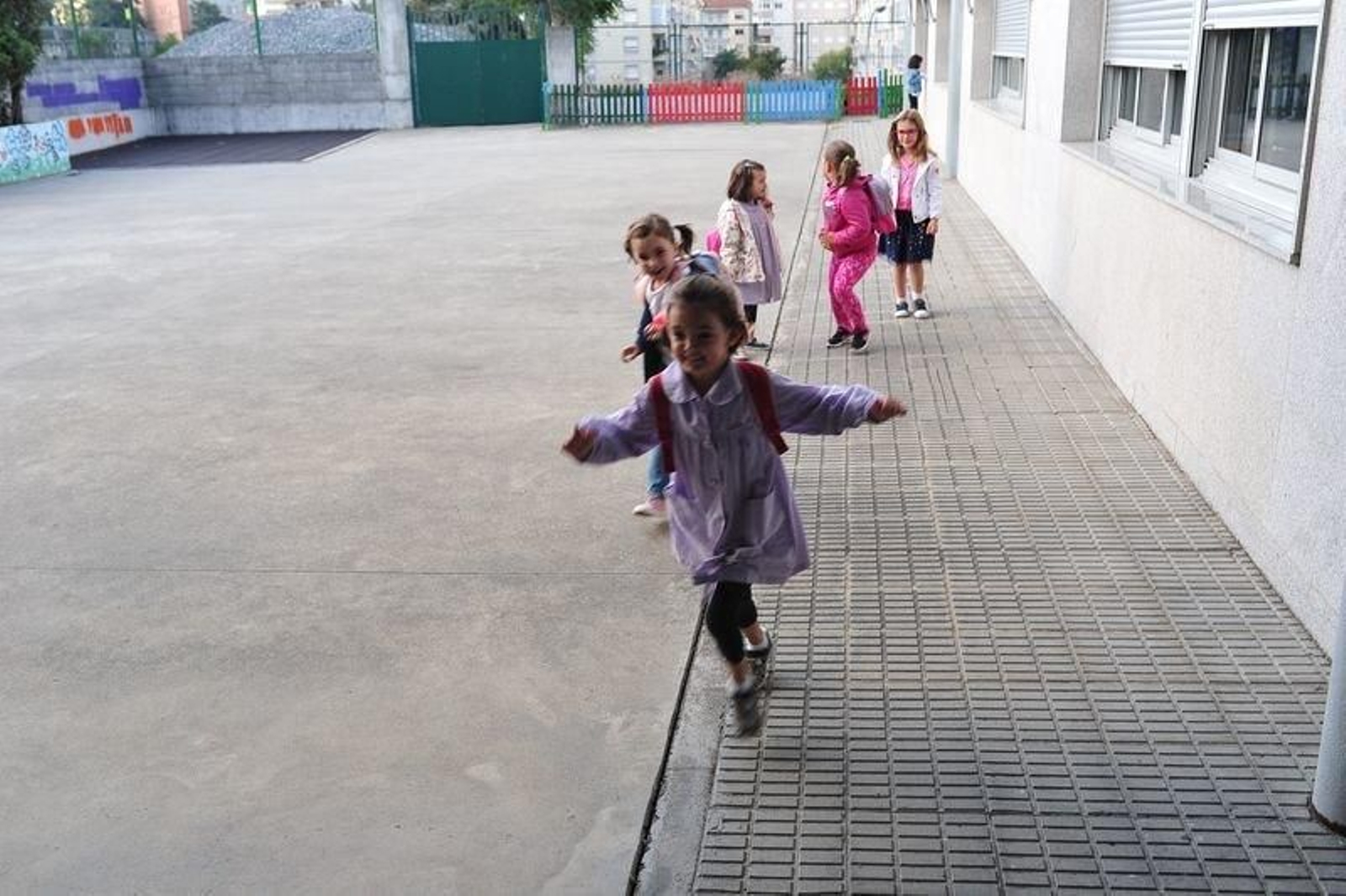 OURENSE 11/09/2019.- Apertura del curso escolar EN EL Ceip Irmáns Villar. José Paz