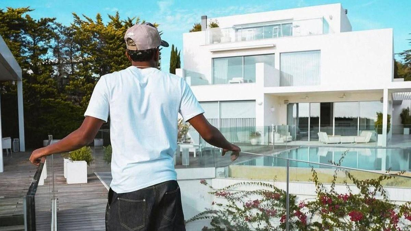 La casa de Lamine Yamal, en una foto subida por el propio futbolista meses atrás