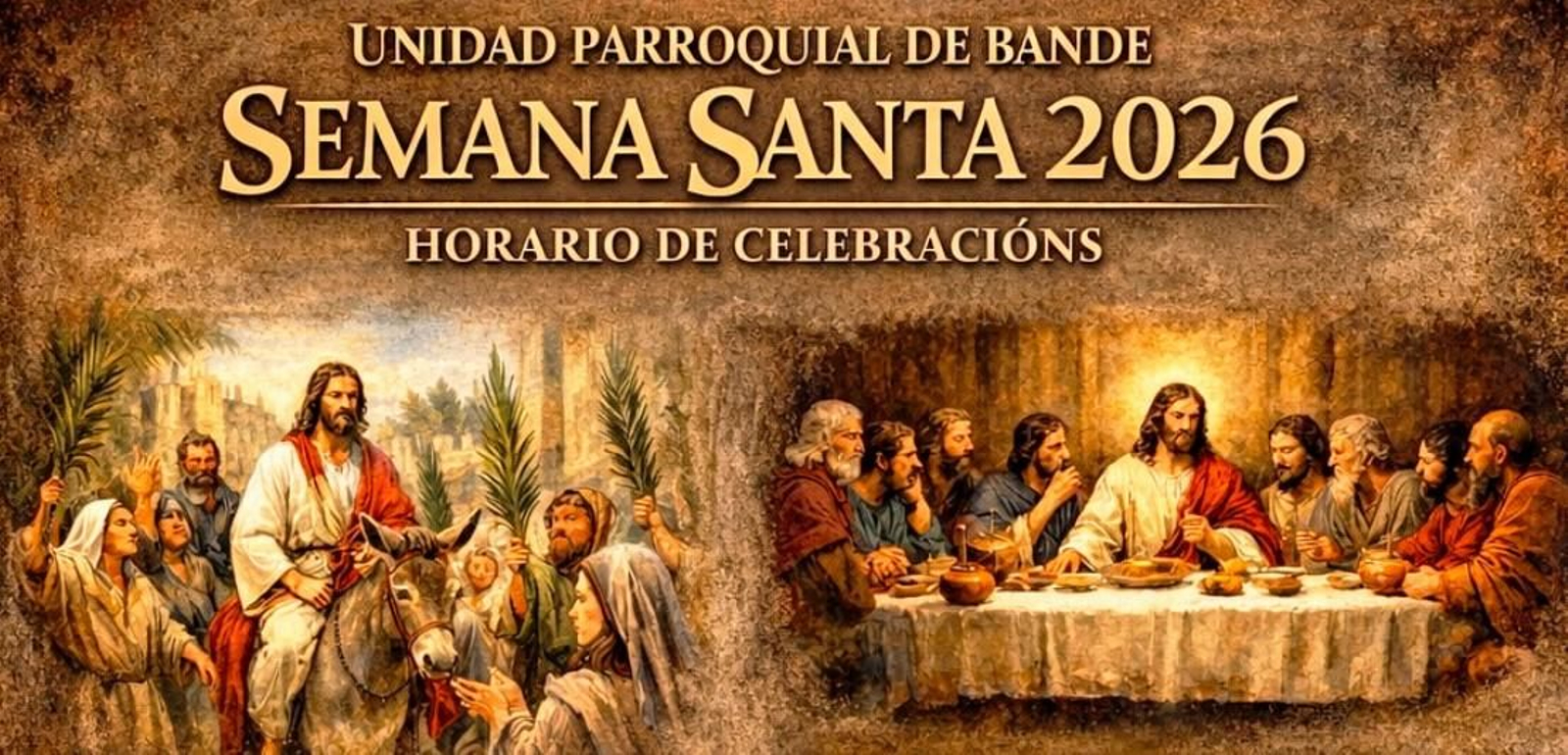 Semana Santa de Bande 2026.