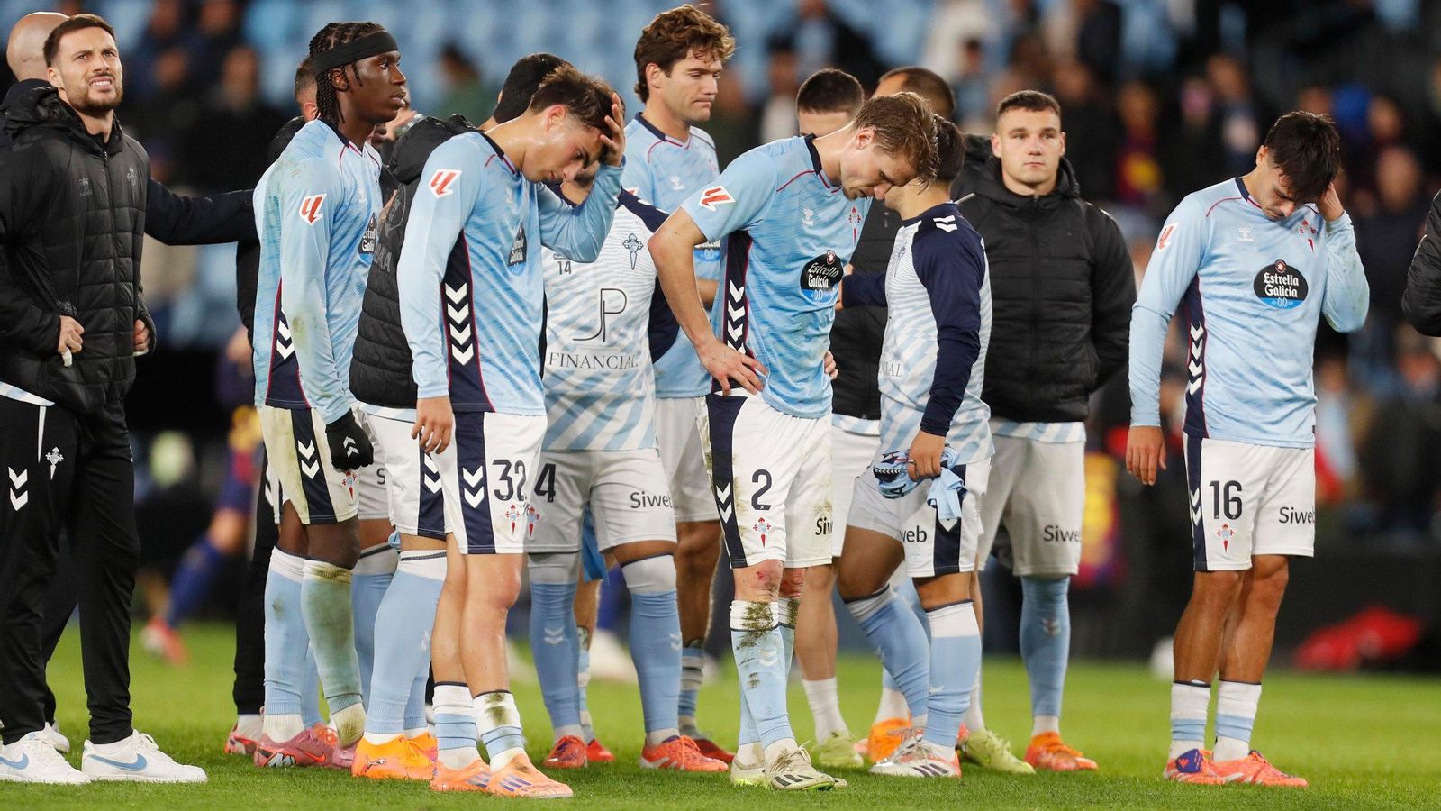 Galería | El Celta recibe al Barcelona en Balaídos