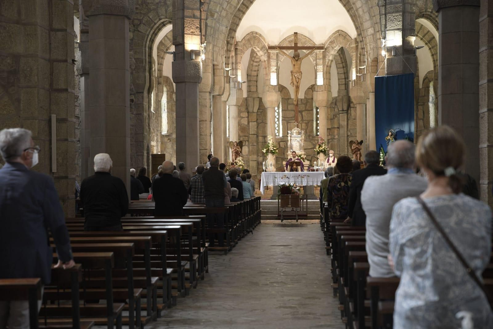 Funeral de María Teresa Miras Portugal.