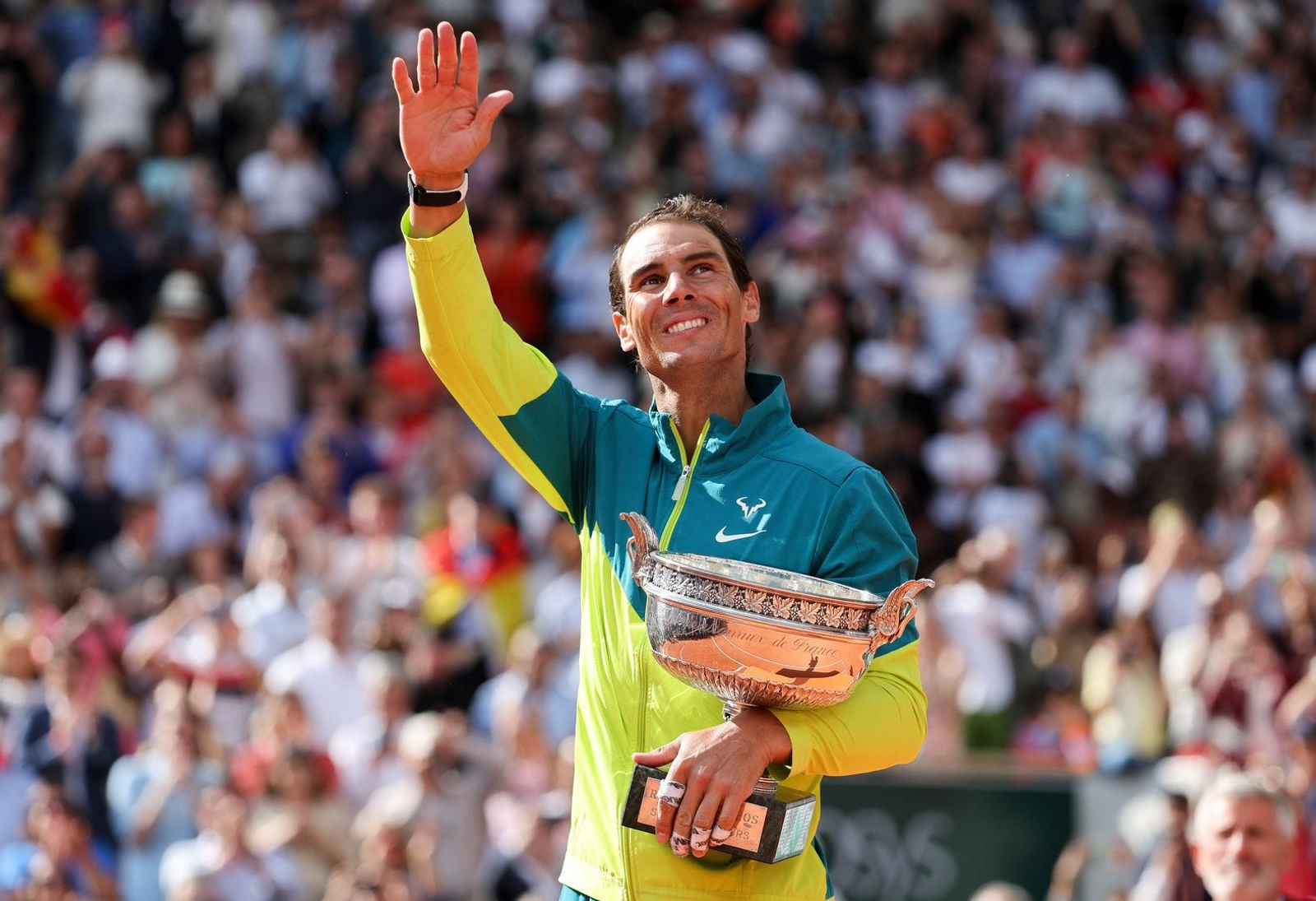Rafa Nadal se despide de la tierra batida en 2022 con su 14º Roland Garros siendo el mayor ganador de este torneo, muy por encima de los 6 de Björn Borg.