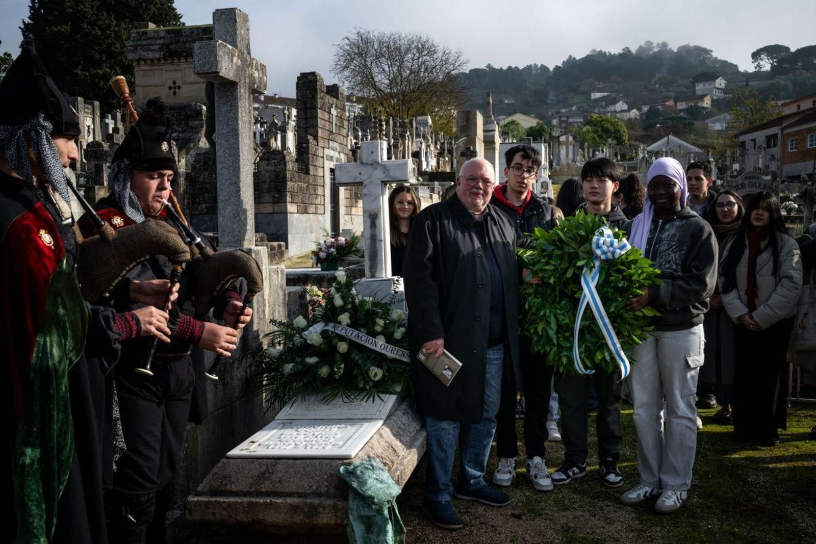Durante o encontro, recordouse a transcendencia e universalidade literaria do autor ourensán.