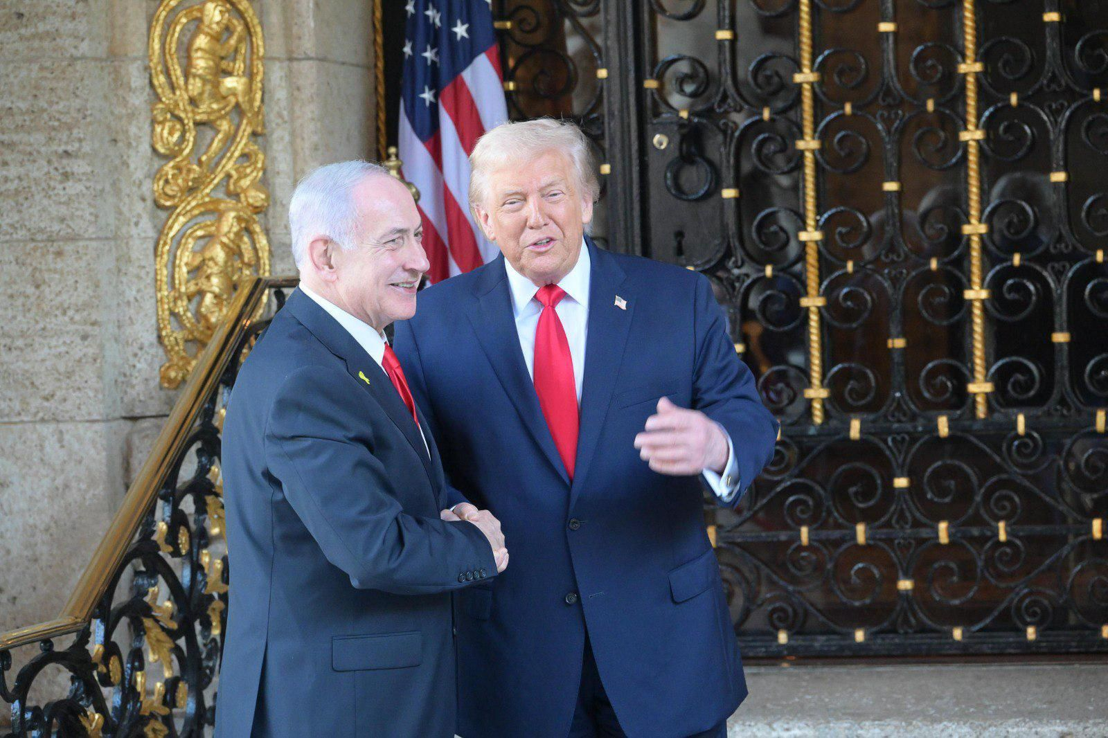 Netanyahu (ISR) y Trump (EE.UU.)
