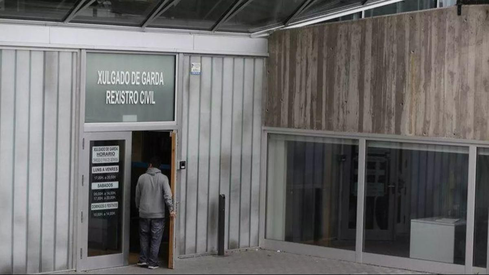 El Registro Civil de Ourense, en el edificio judicial de O Couto.