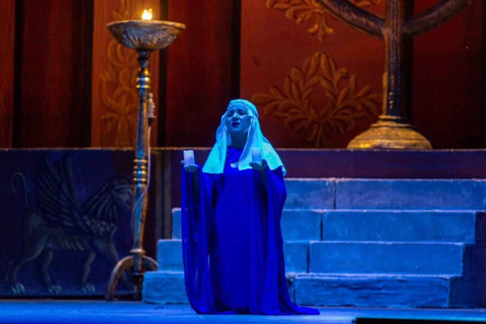 Galería | Castrelos se viste de gala para la ópera 'Nabucco'