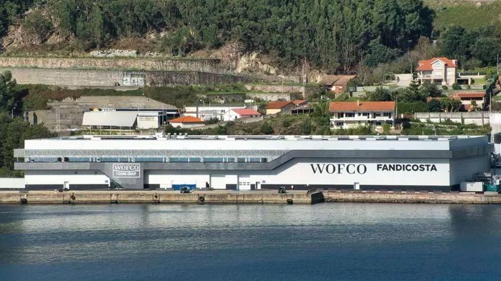 Instalaciones de Wofco en Domaio, donde tiene la sede central y la planta frigorífica de Fandicosta.