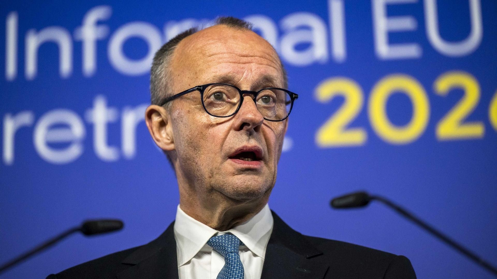 El canciller alemán Friedrich Merz.