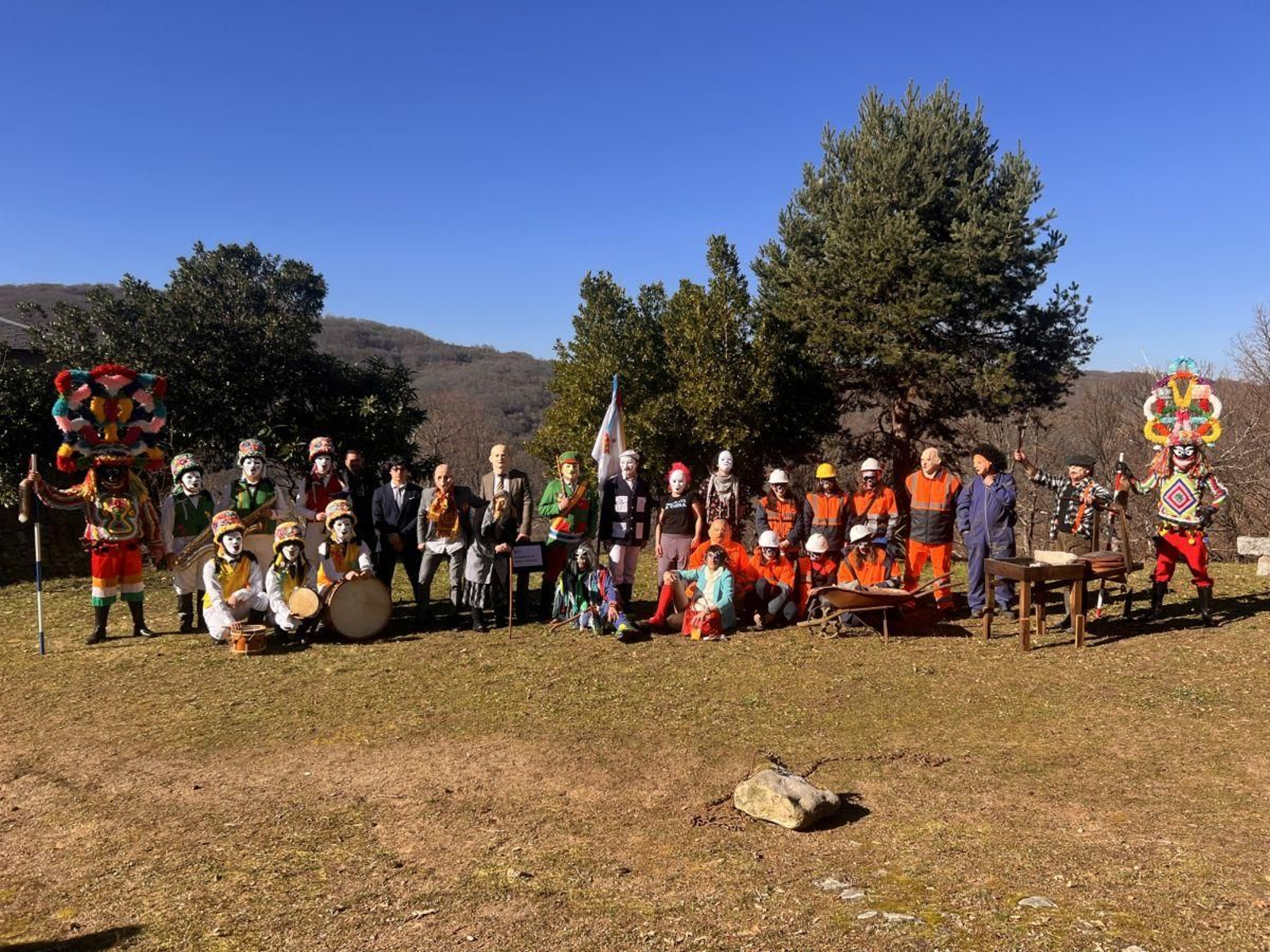 Comparsa no Pai Eterno durante o ano 2024.