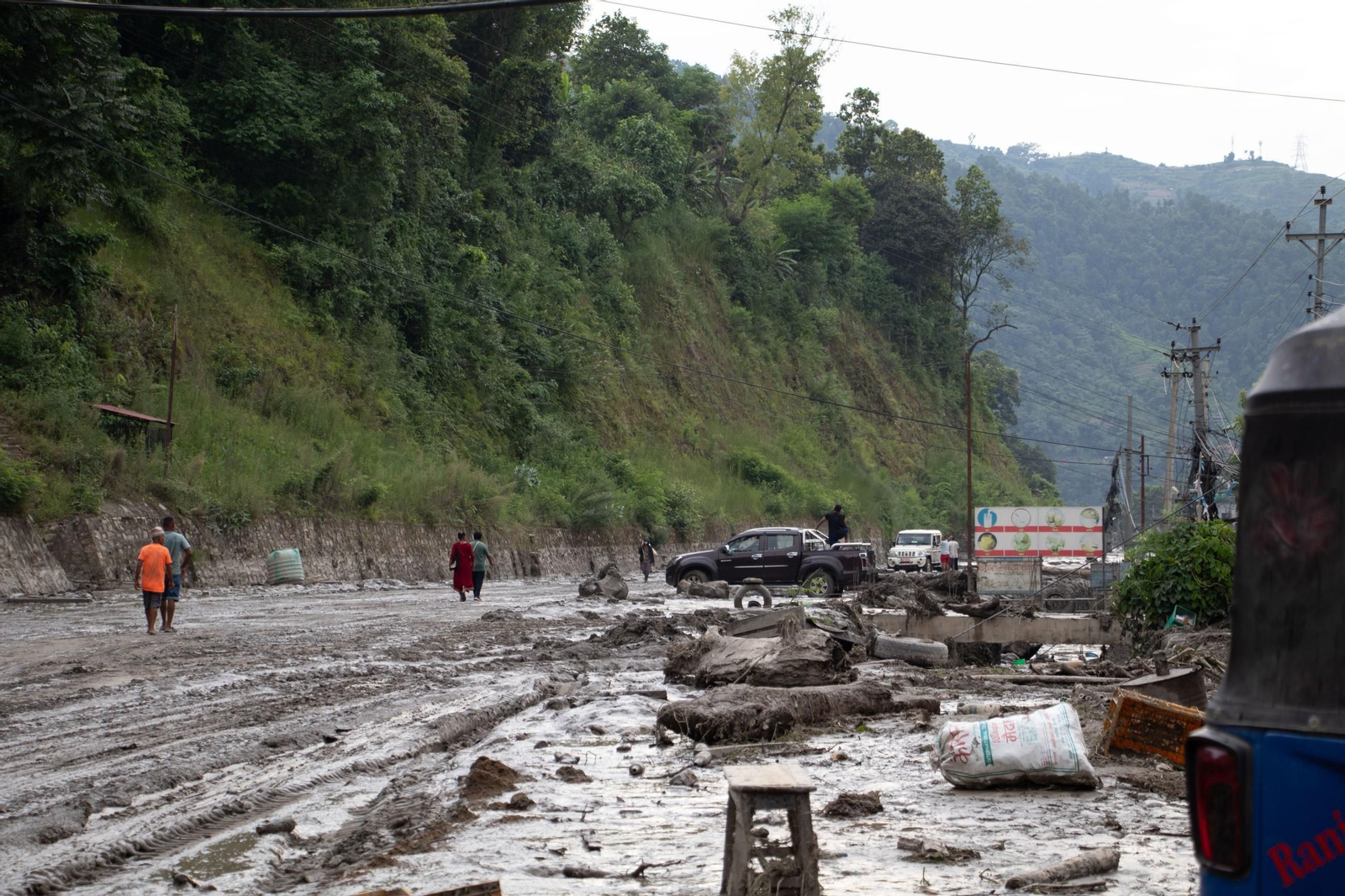 Galería | Las imágenes satelitales que muestran la devastación de la riada en Nepal