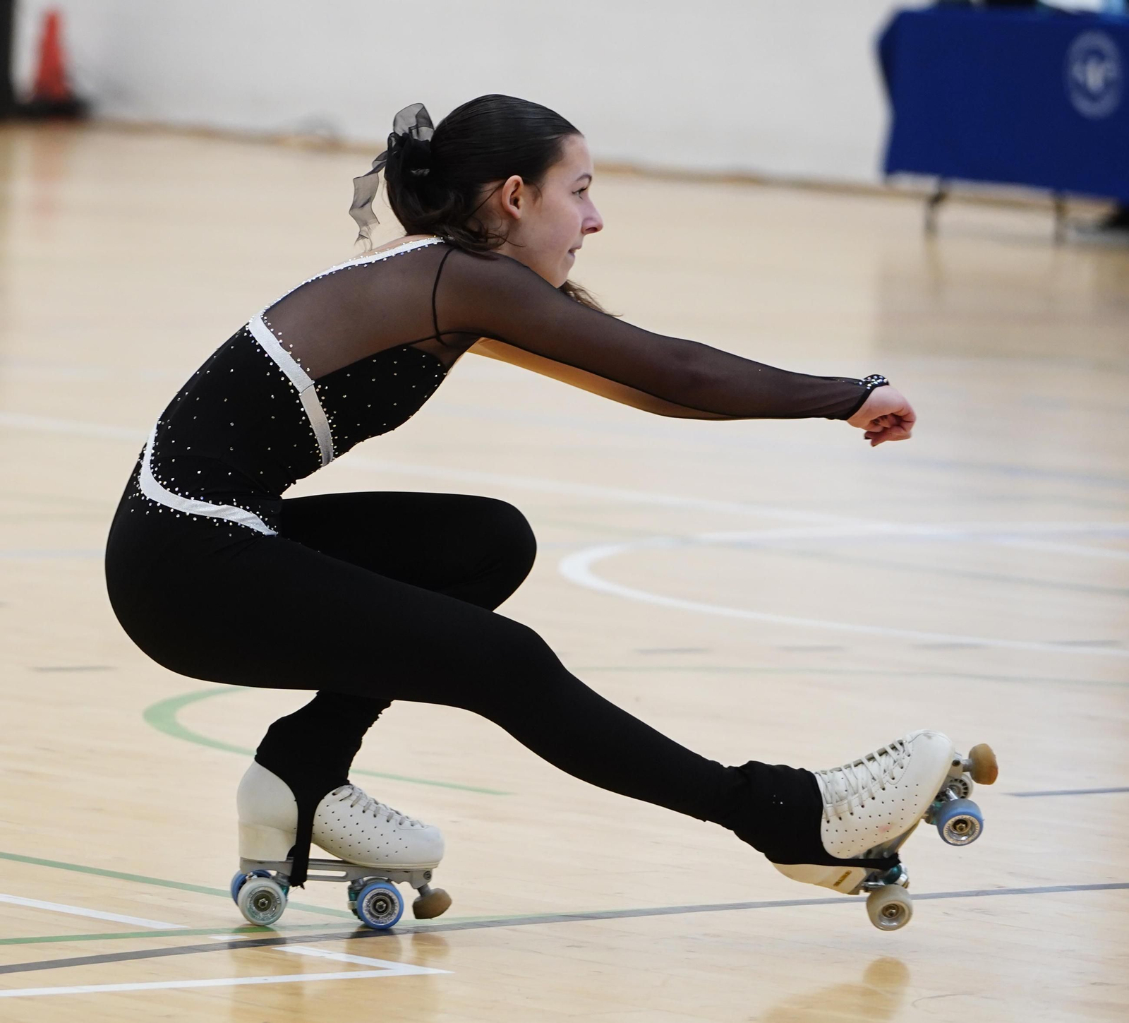 Galería | El patinaje gallego se exhibe en Redondela
