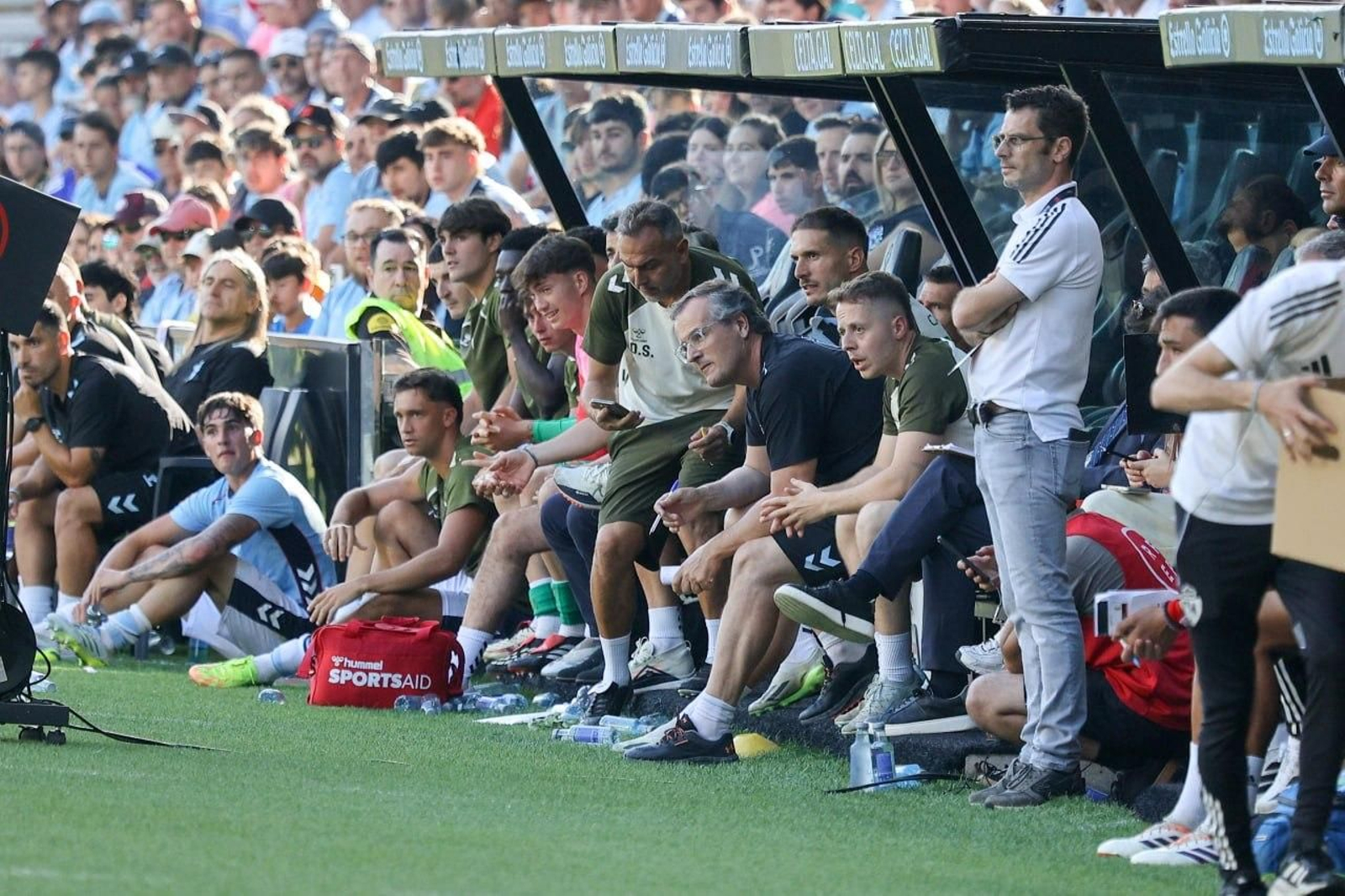 Galería | El Celta Fortuna golea a la Ponferradina y sube a Segunda División
